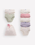 7 Pack Pants-Multi Hearts