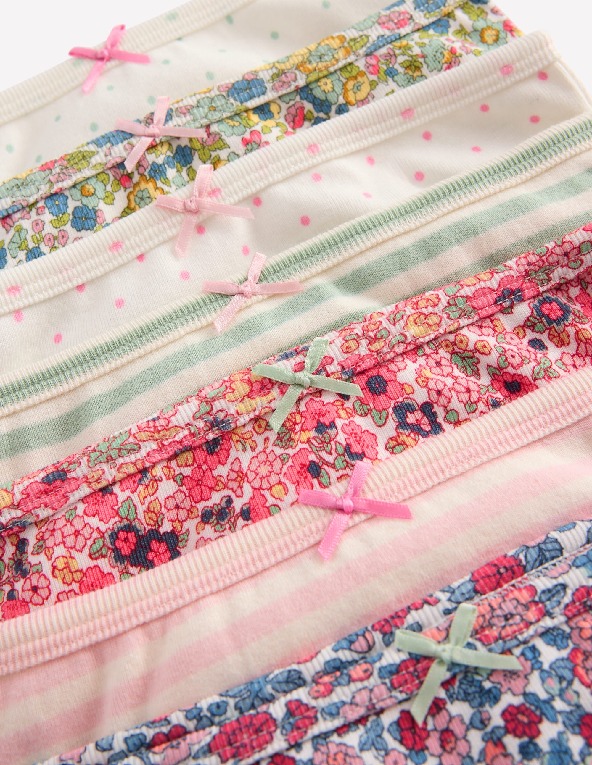 Unterhosen im 7er-Pack-Vintage-Blumenmuster - Image 3