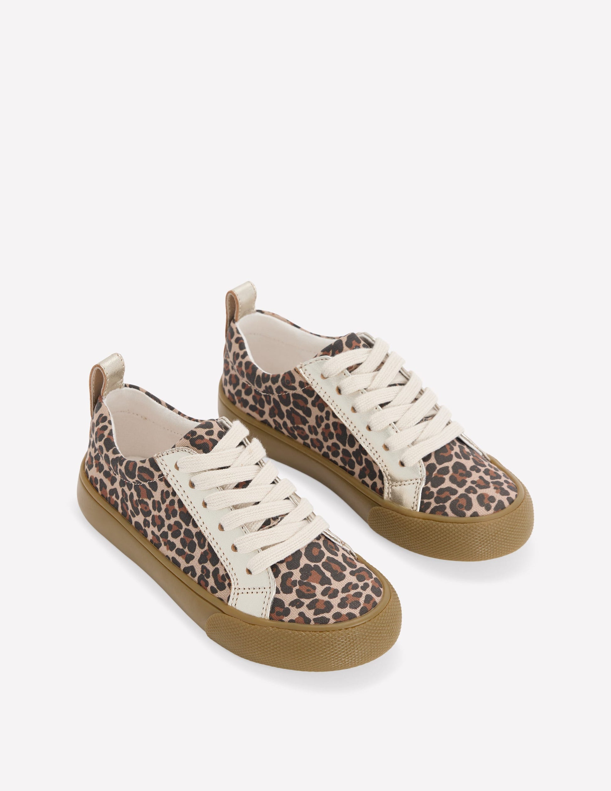 Niedrige Sneaker (Mädchen)-Mohair, Leopardenmuster-2