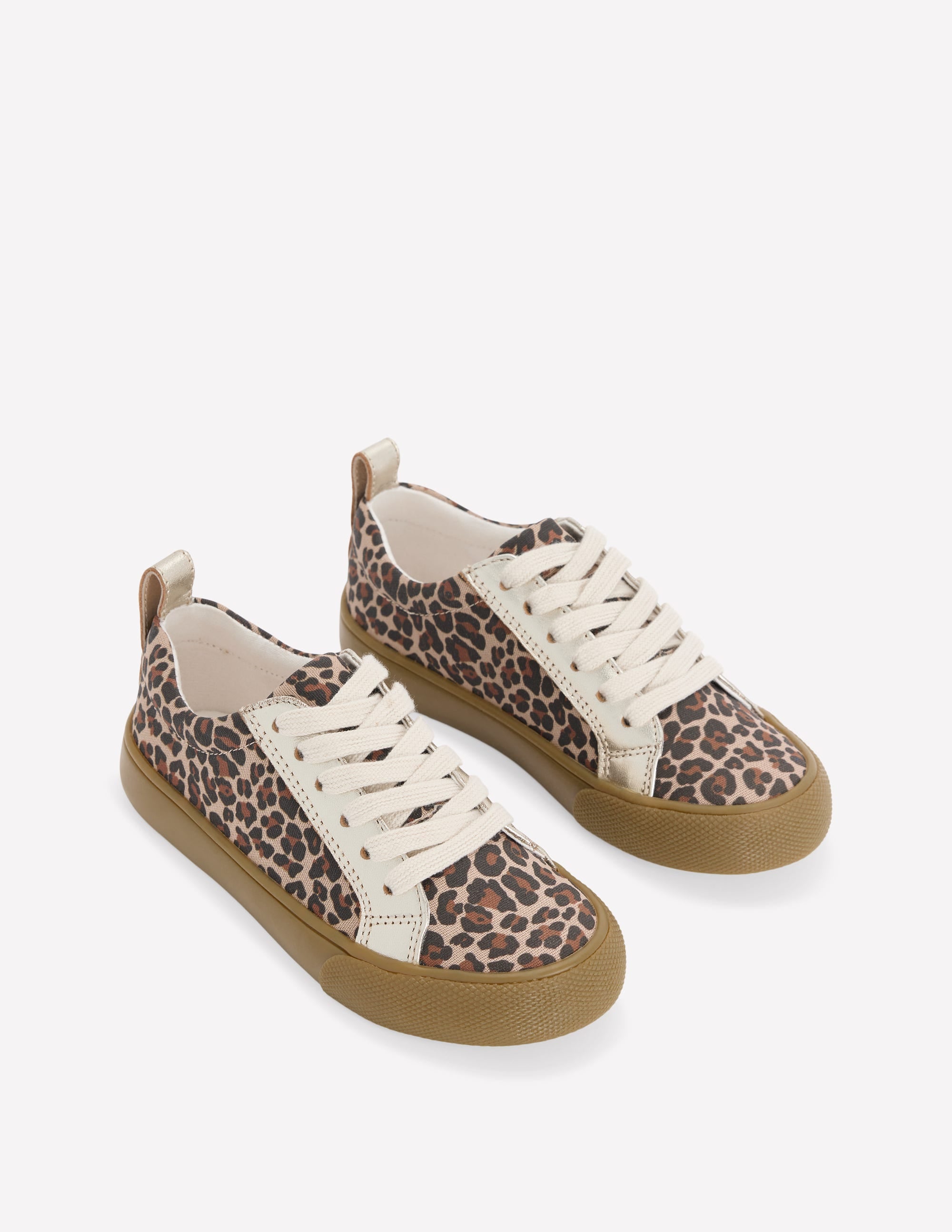Niedrige Sneaker (Mädchen)-Mohair, Leopardenmuster - Image 2