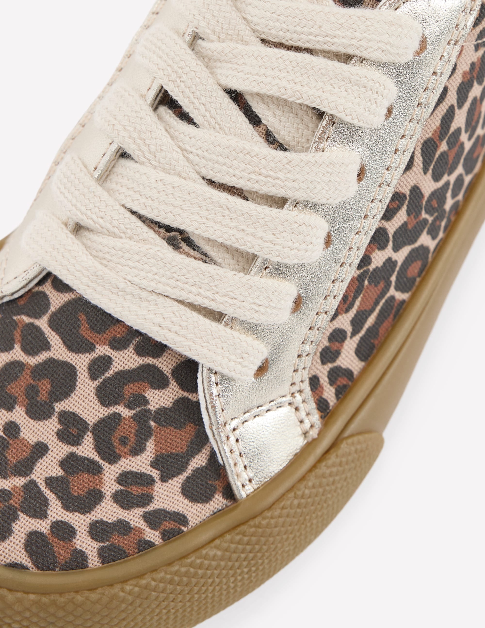 Niedrige Sneaker (Mädchen)-Mohair, Leopardenmuster - Image 3