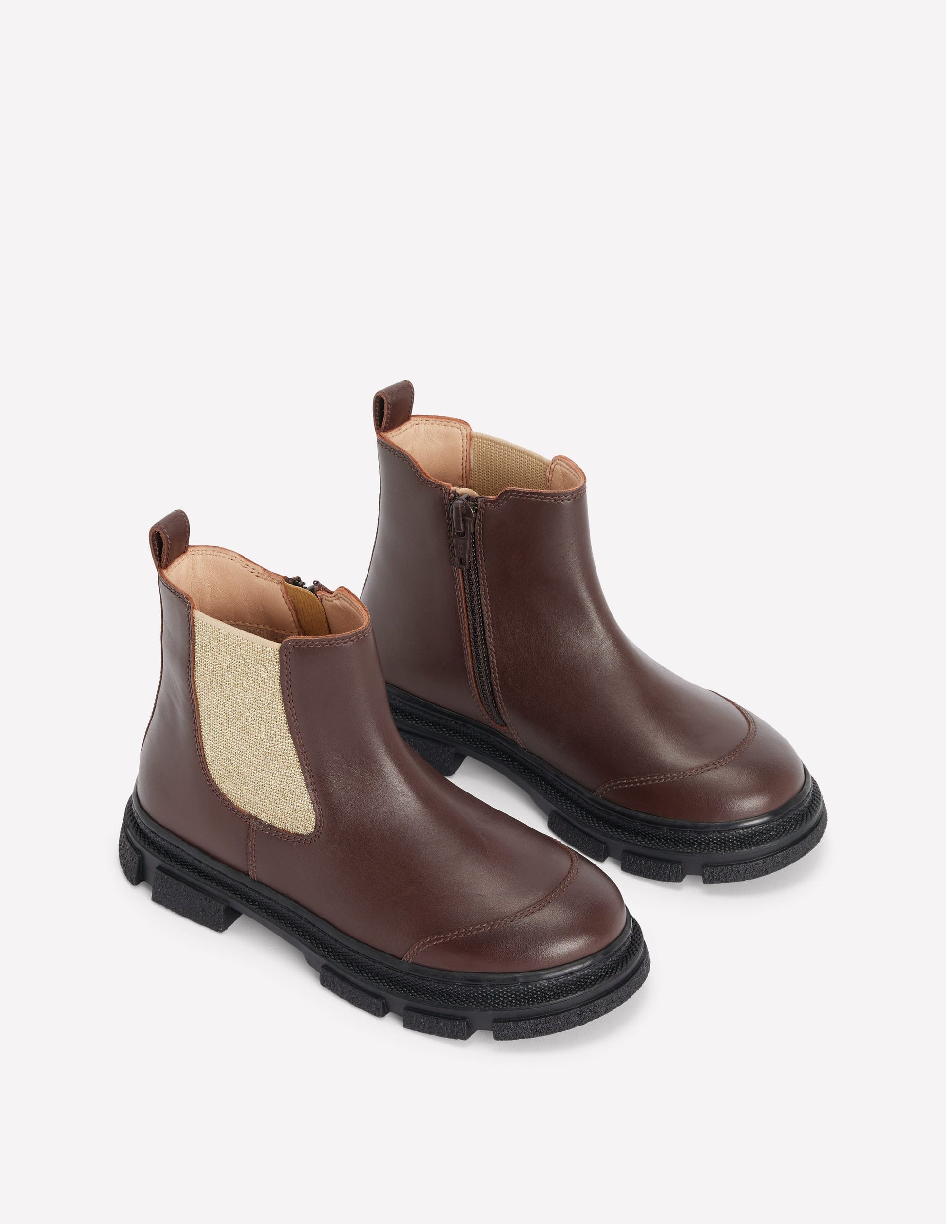 Chelsea-Stiefel mit breiter Sohle-Raue Umbra-2