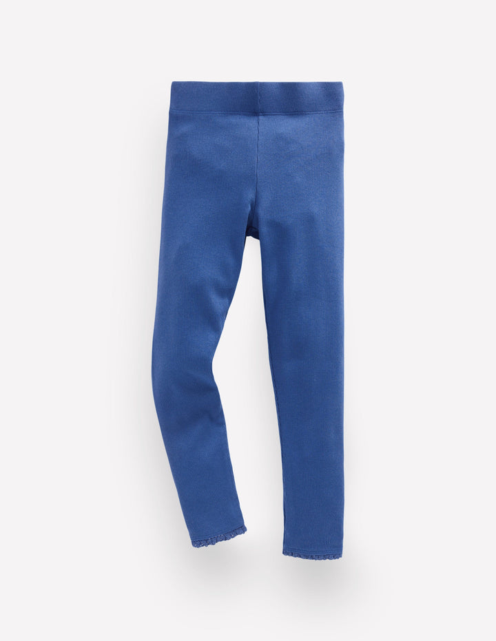 Legging côtelé-Bleu de Delft