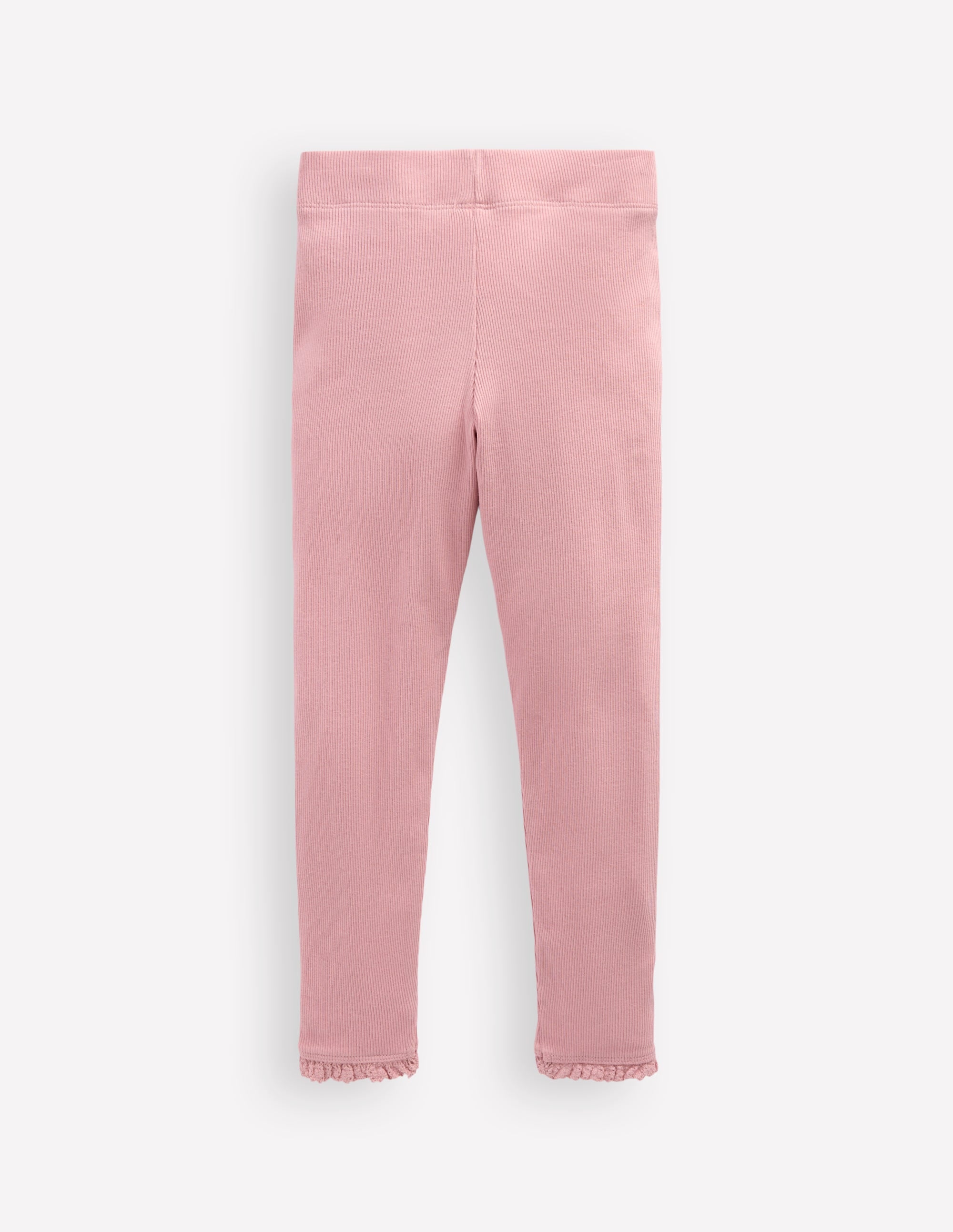 Gerippte Leggings-Vintage-Rosa - Image 2