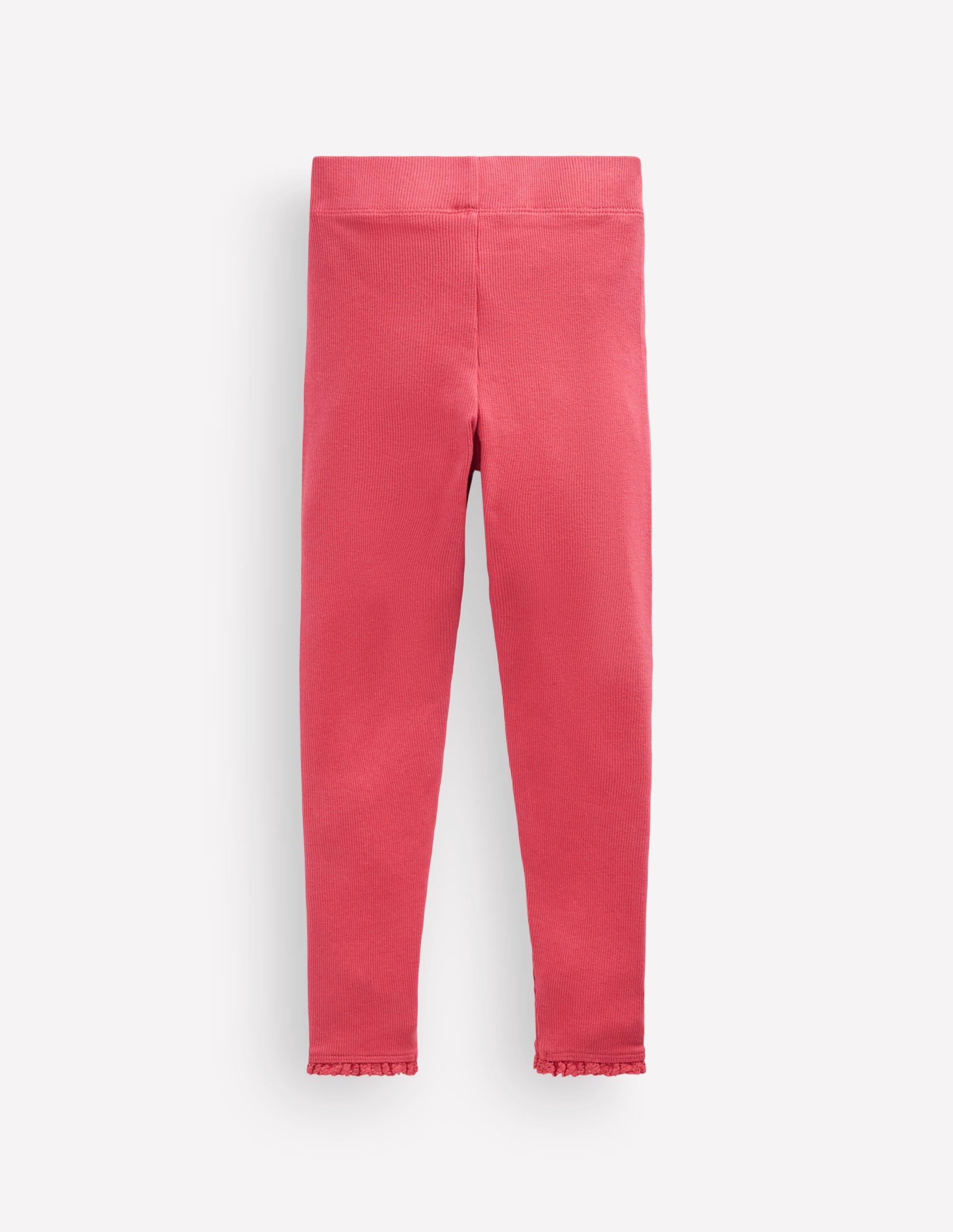 Gerippte Leggings-Winter Puderrosa - Image 2