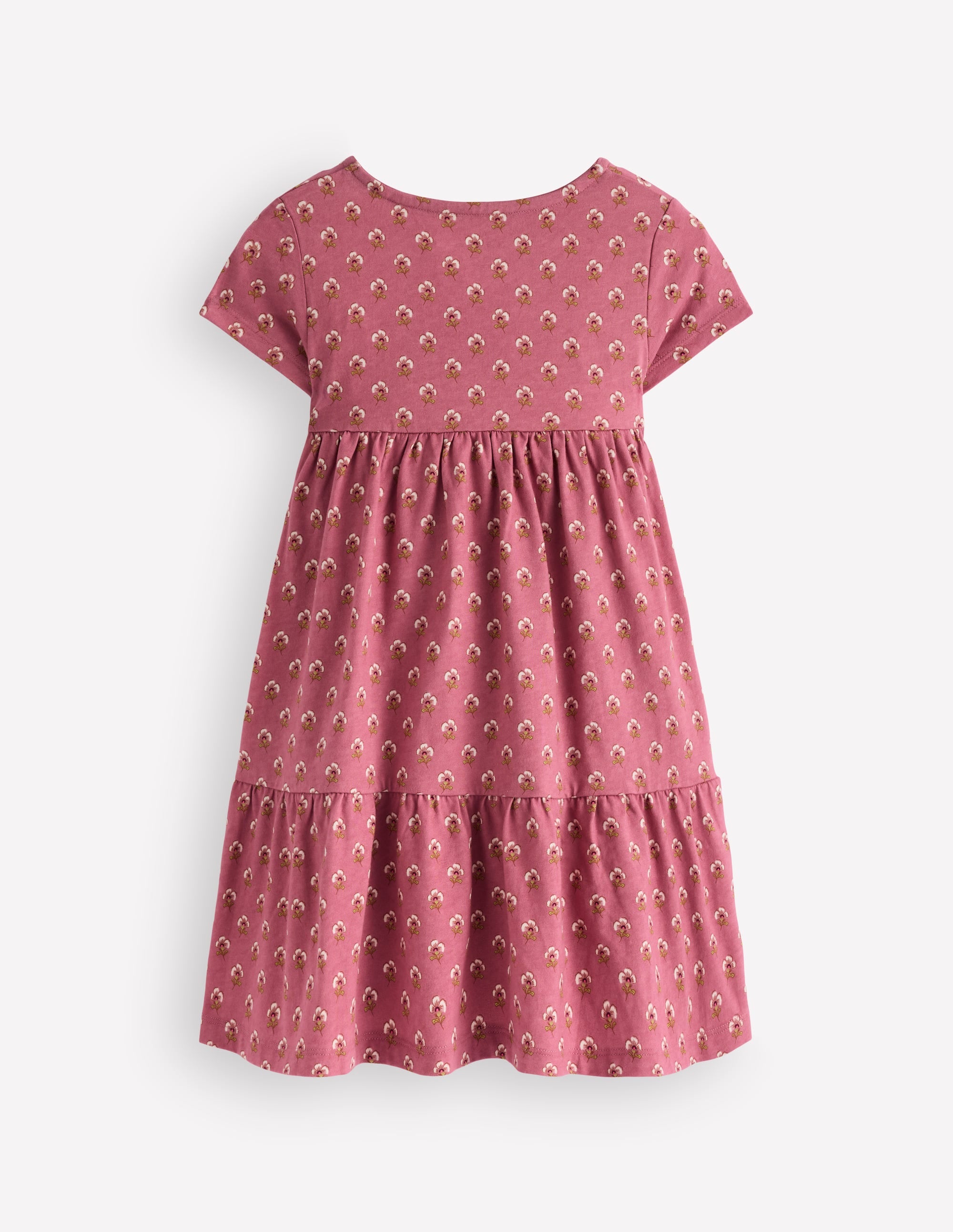 Ariel Jerseykleid zum Herumwirbeln-Pink Geblümt - Image 2