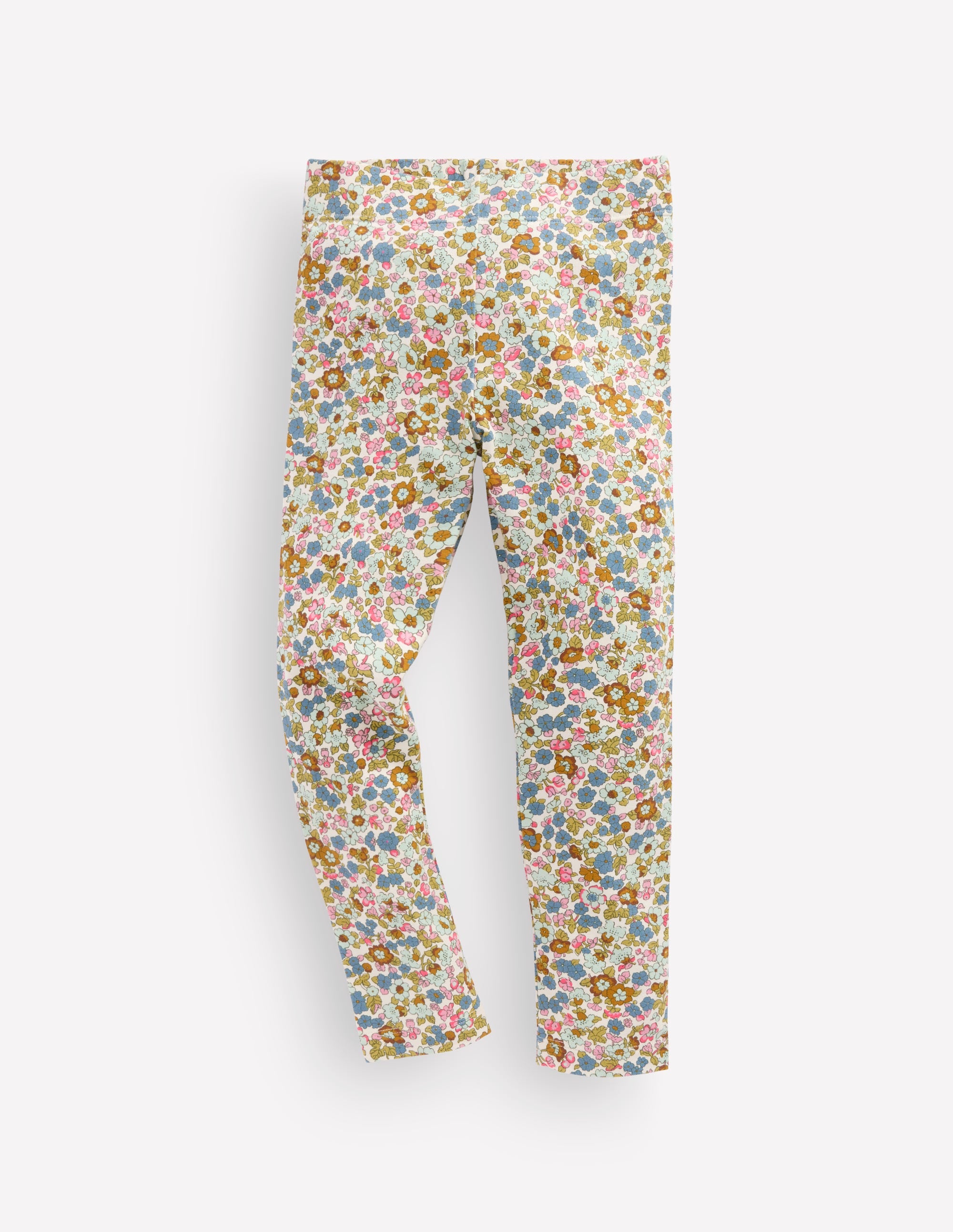 Fun Leggings-Bluejay Flowerbed - Image 1