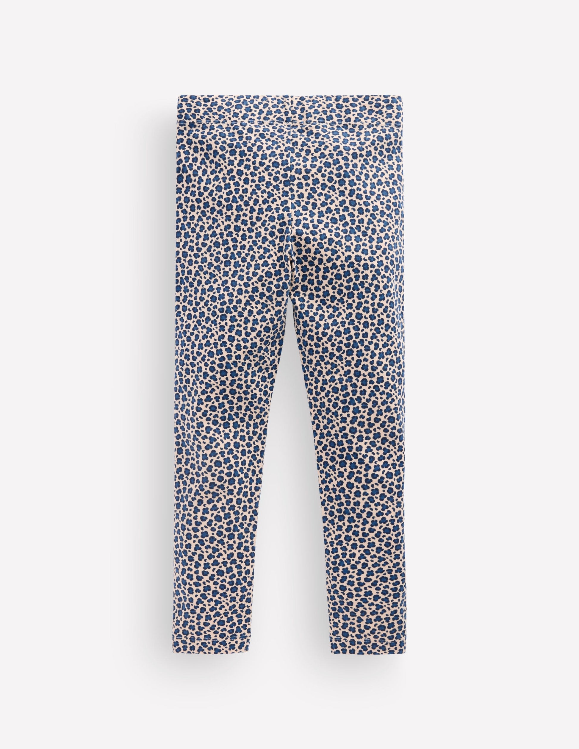 Legging fun-Blanc calico/léopard bleu-2