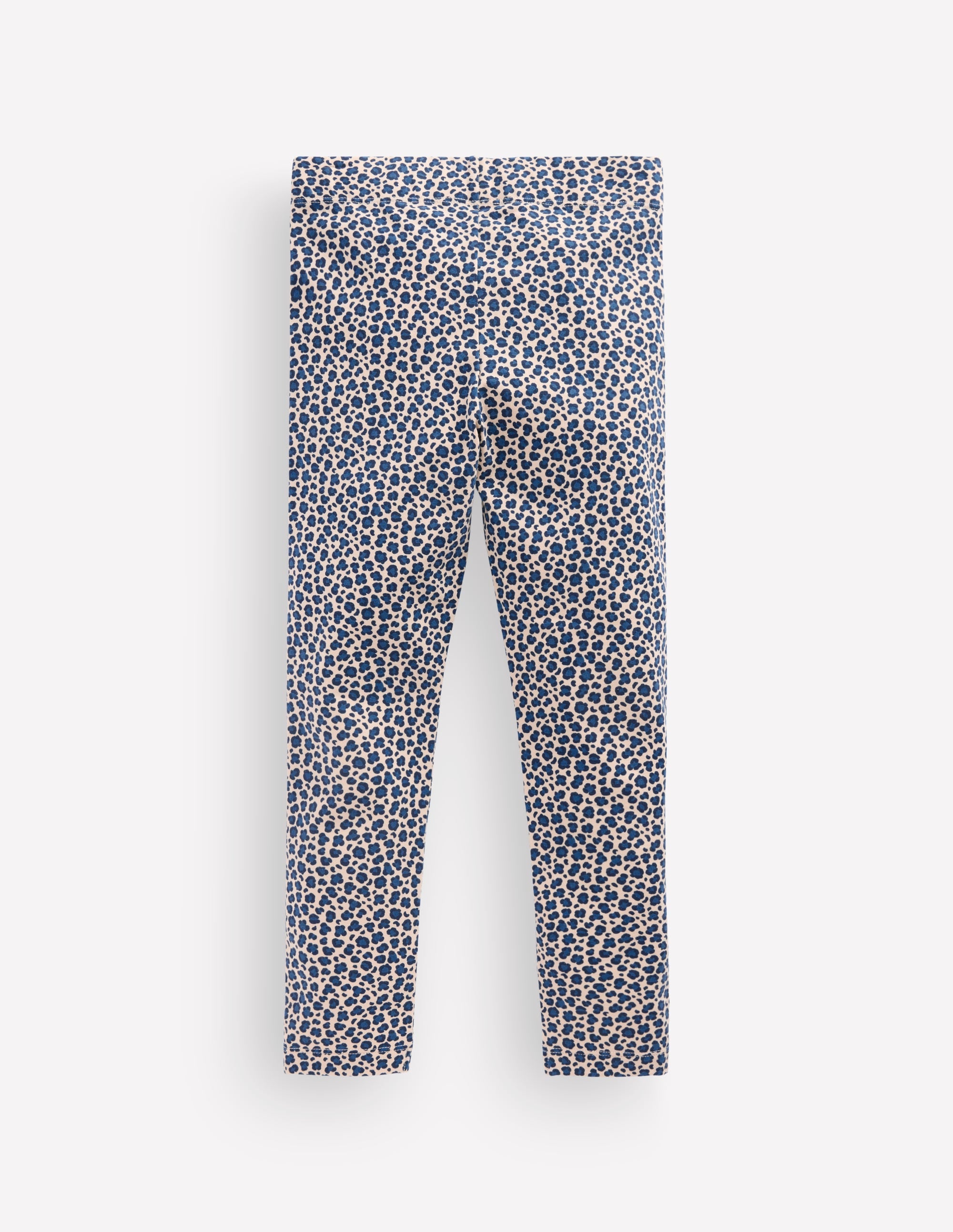 Legging fun-Blanc calico/léopard bleu - Image 2