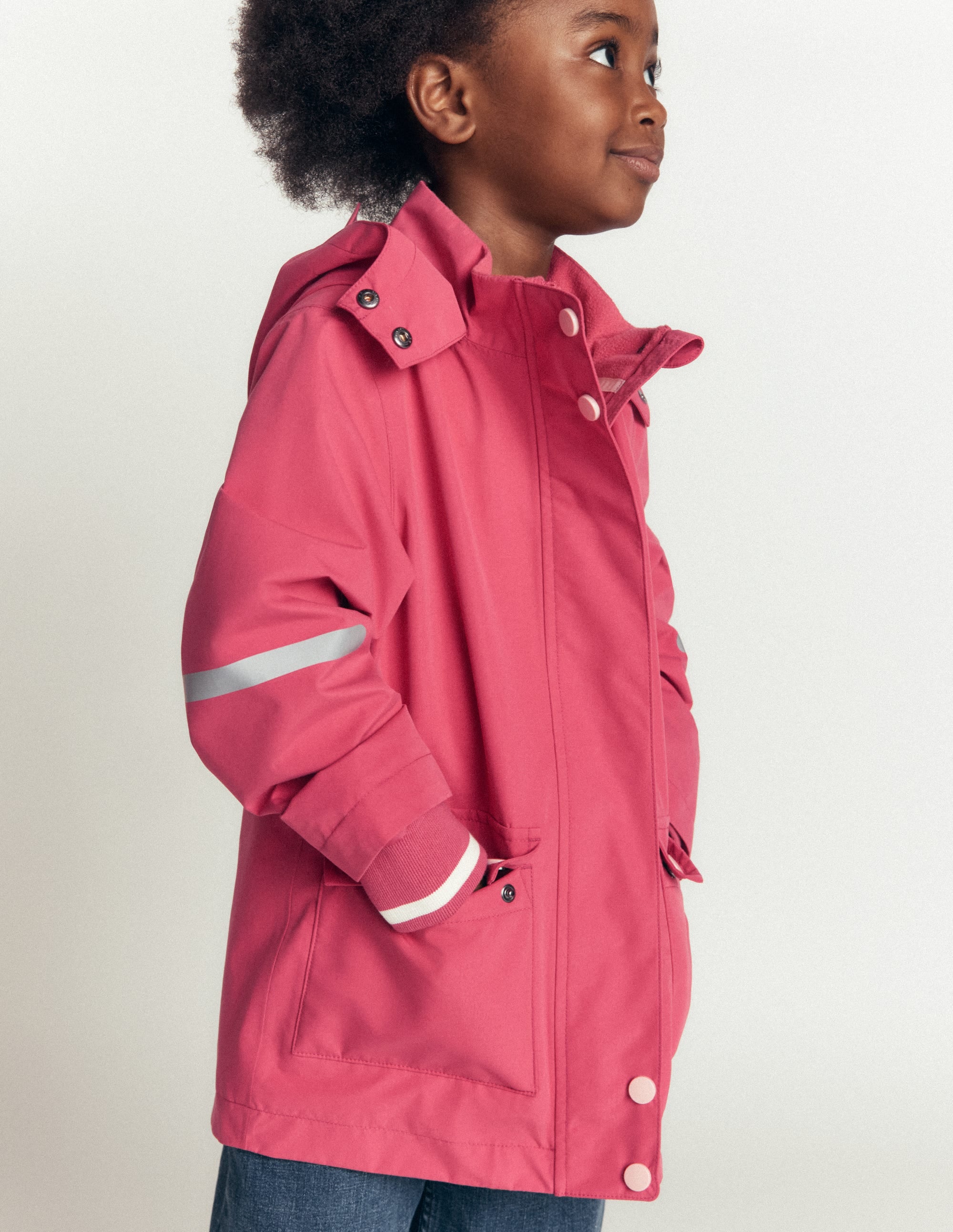 Ciré imperméable-Rose vintage - Image 1