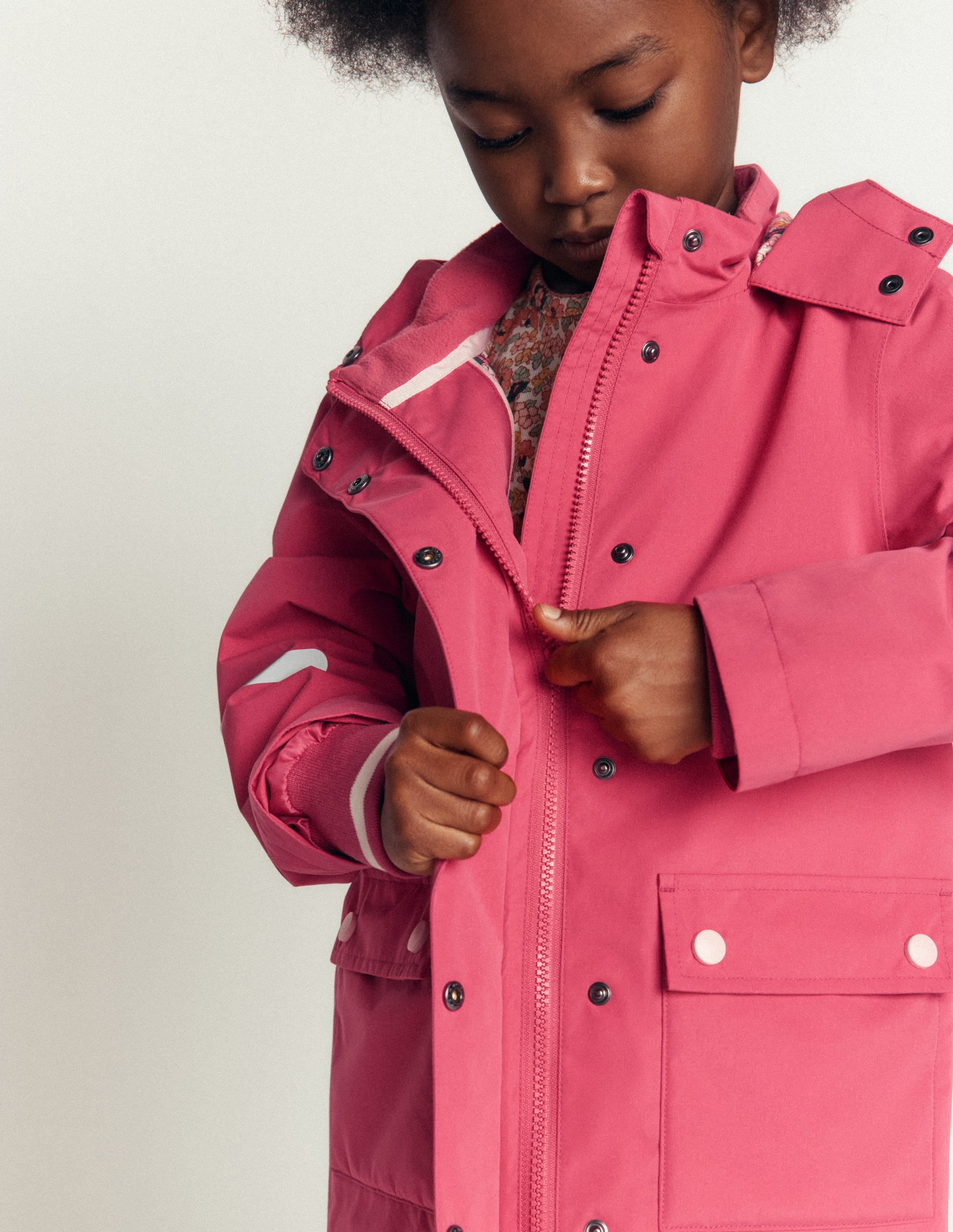 Ciré imperméable-Rose vintage - Image 2