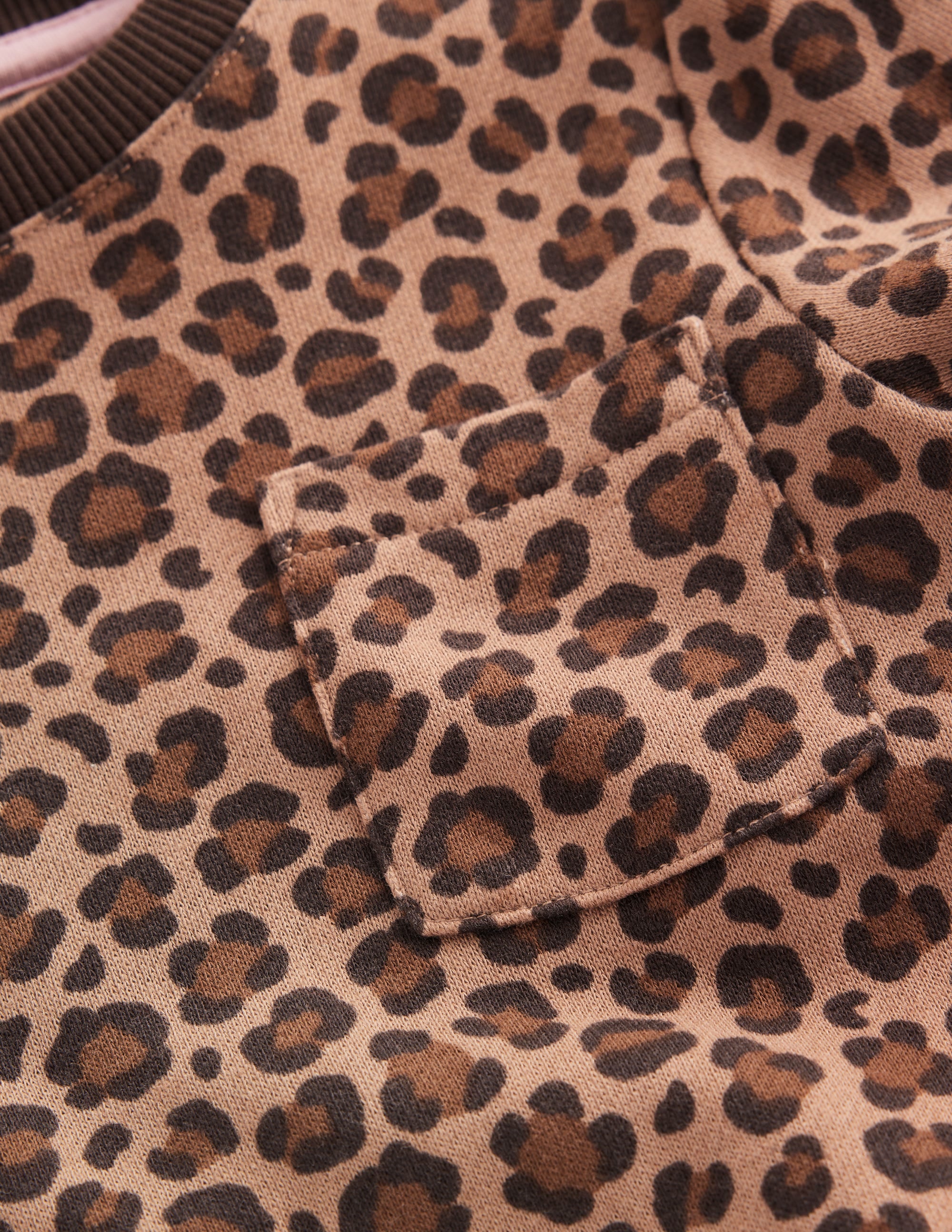 Minna Sweatkleid-Mohair, Leopardenmuster - Image 3