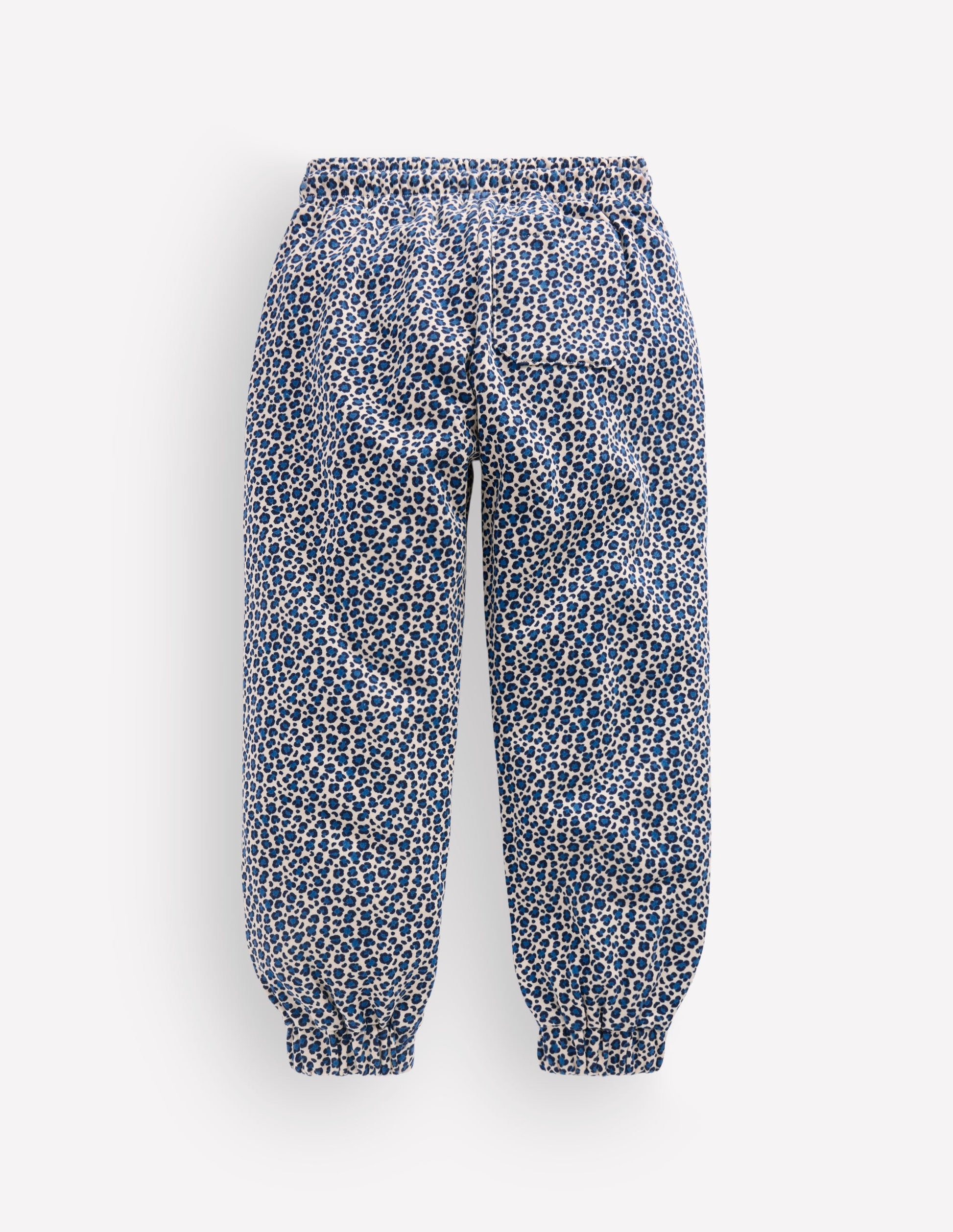 Bas de jogging fun imprimé-Blanc calico/léopard bleu-2