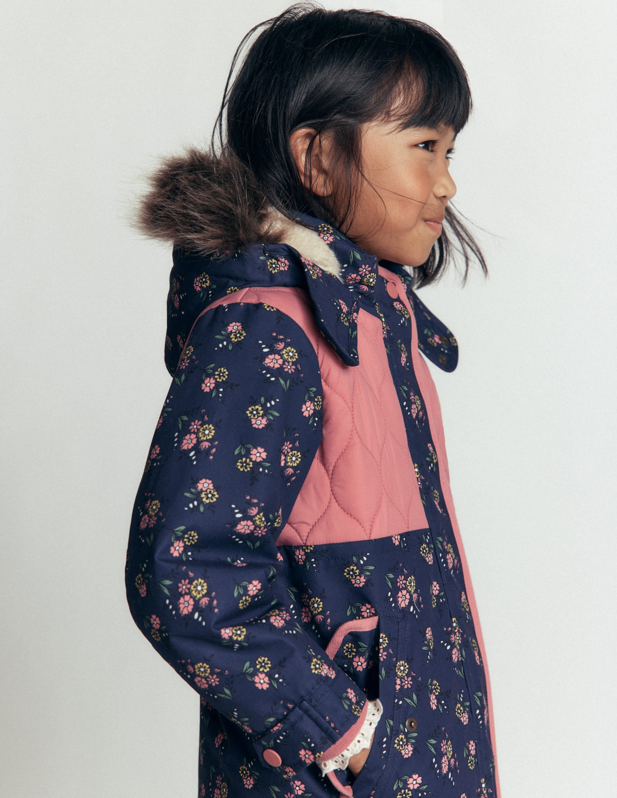 Joni Gesteppter Parka-London-Stickerei - Image 3