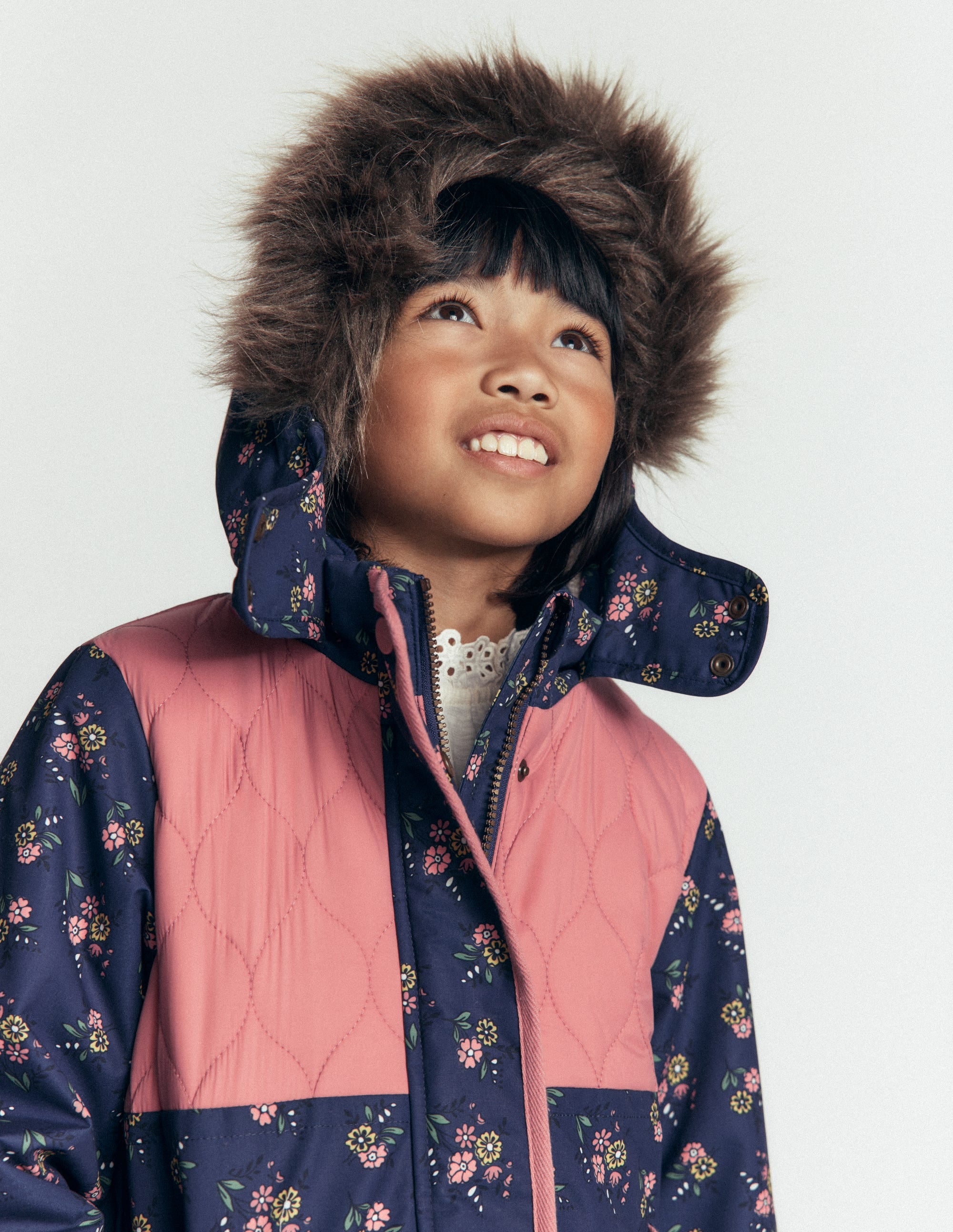 Joni Gesteppter Parka-London-Stickerei - Image 5
