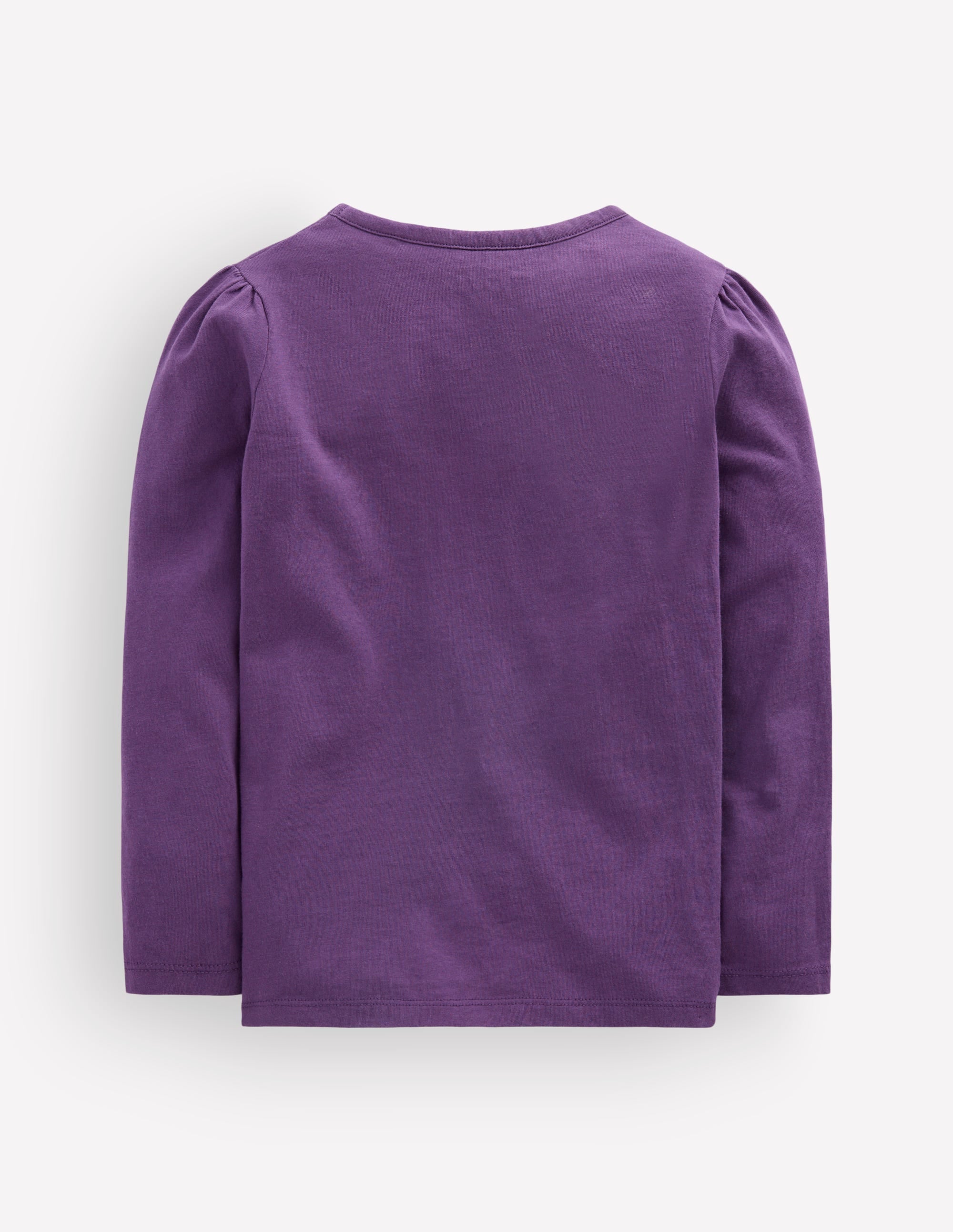 Langarmshirt mit Puffärmeln und Applikation-Mystisches Violett Hexen - Image 4