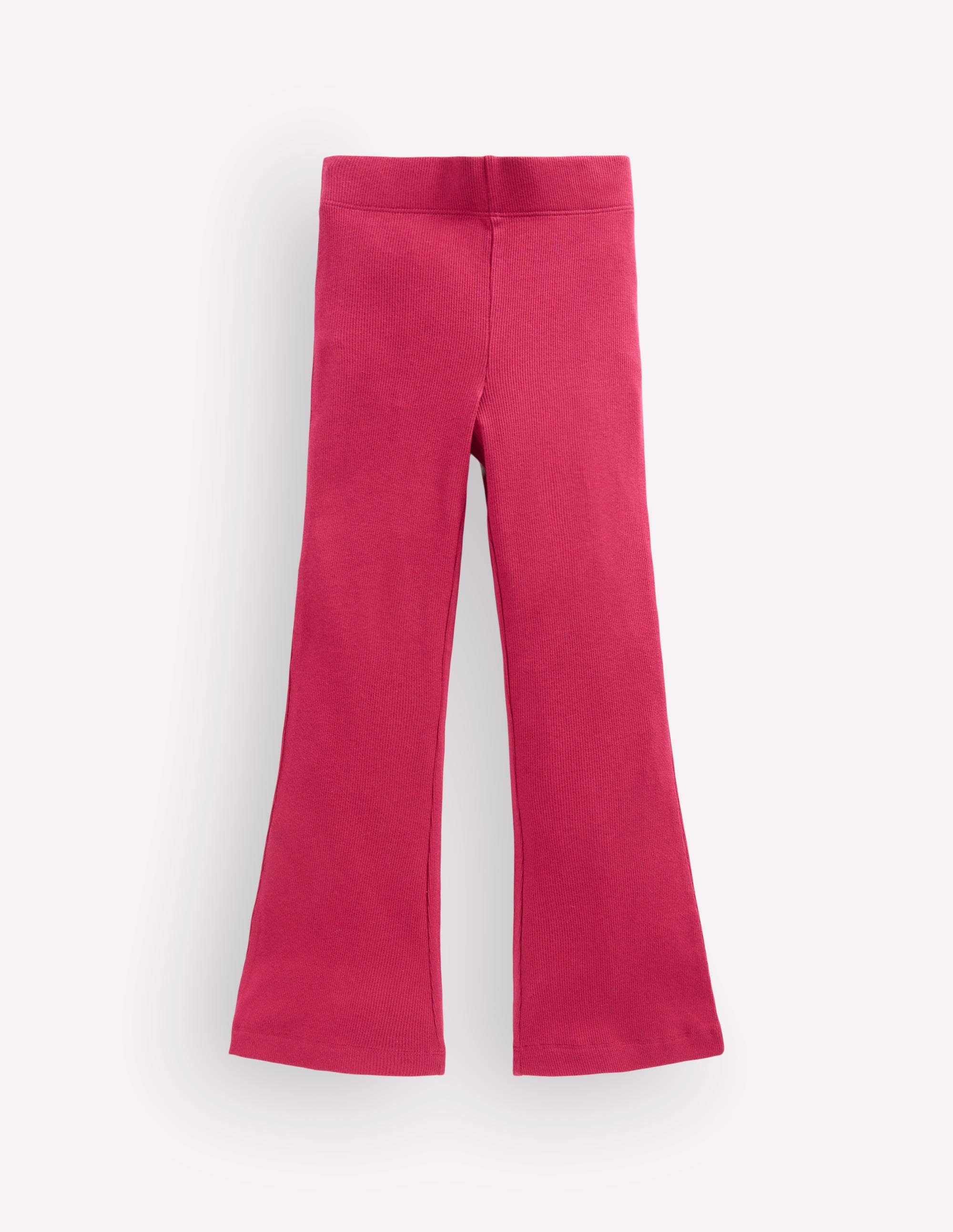 Legging côtelé évasé-Bourgeon rouge - Image 2