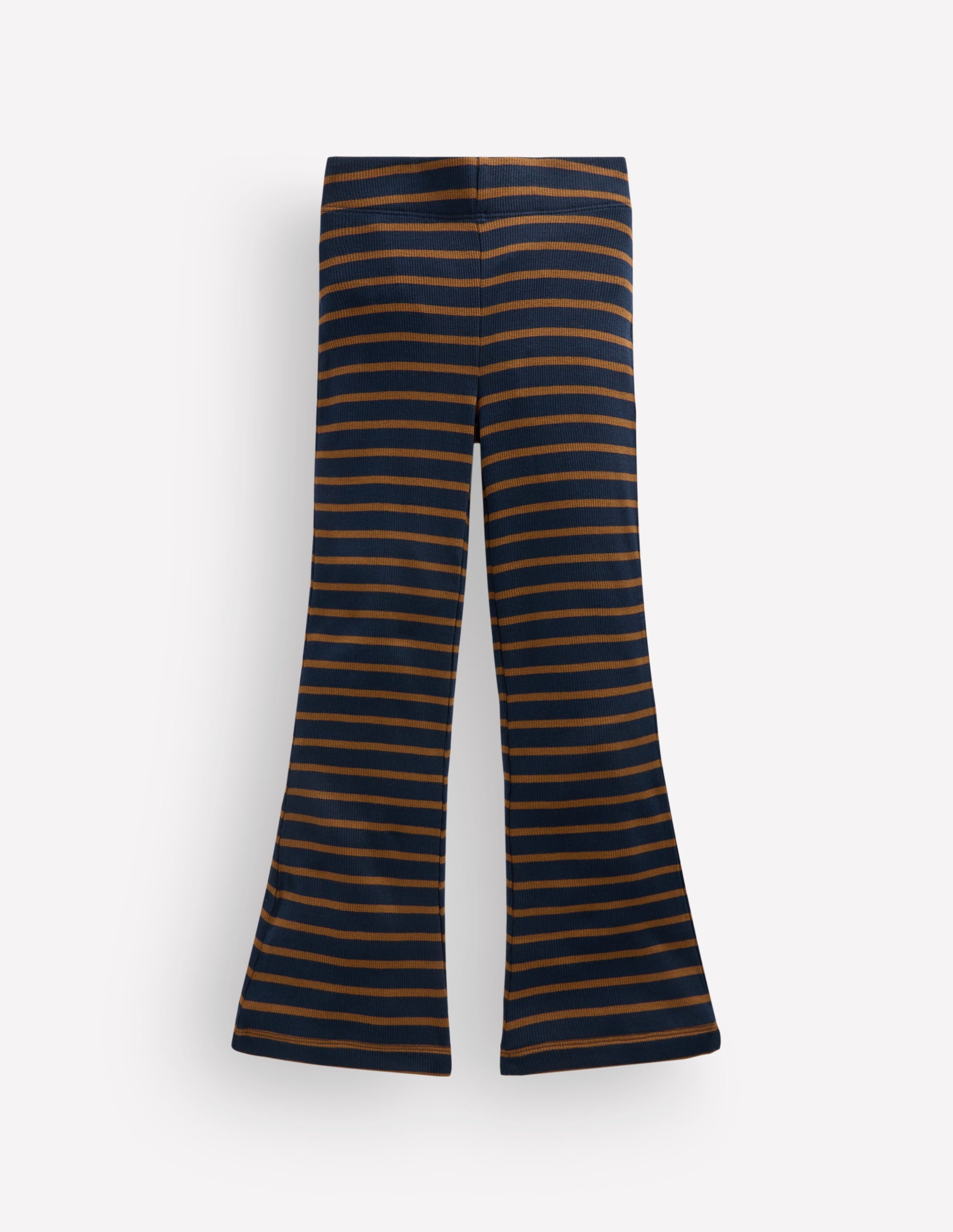 Legging côtelé évasé-Bleu Marine - Image 2