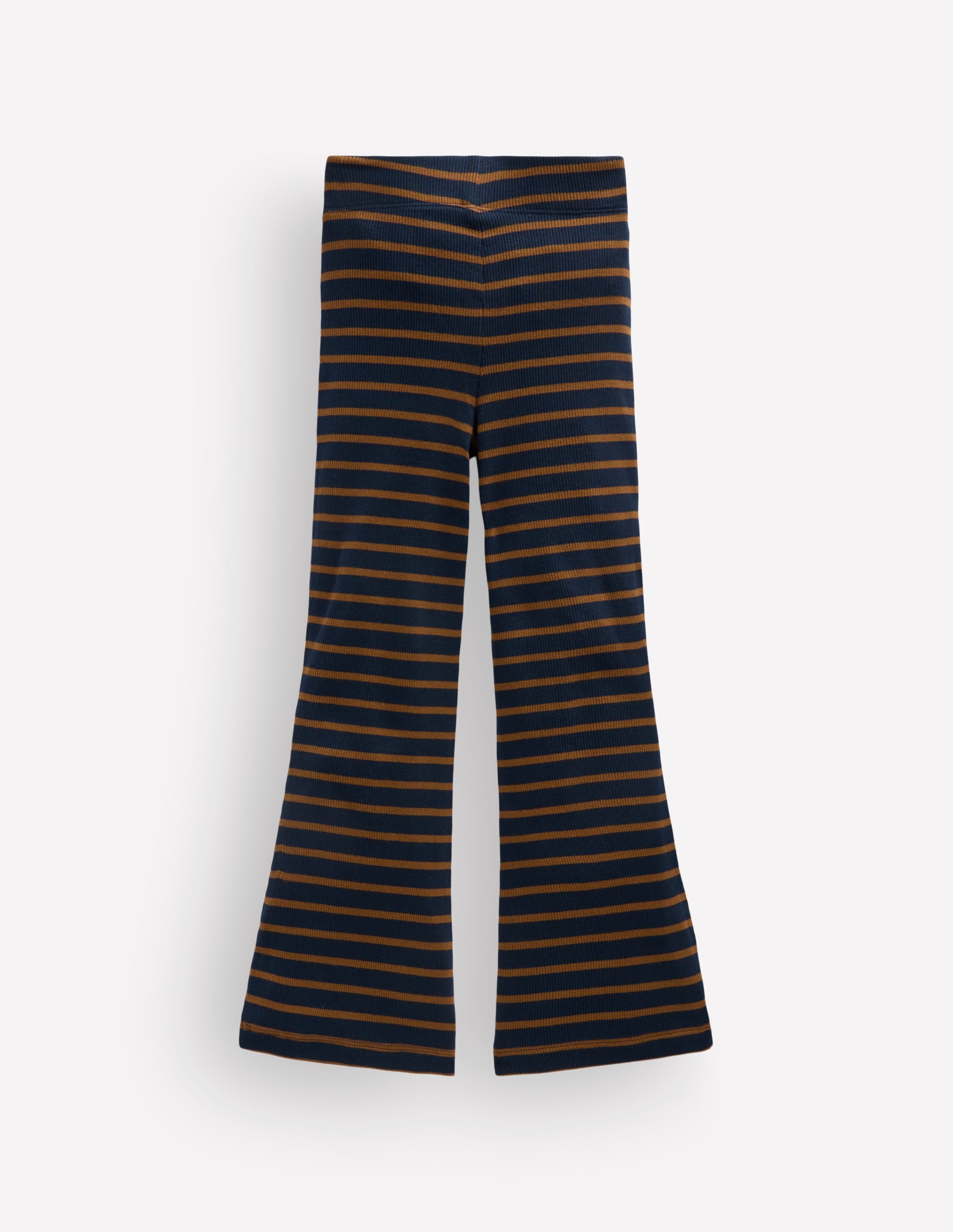 Legging côtelé évasé-Bleu Marine - Image 3