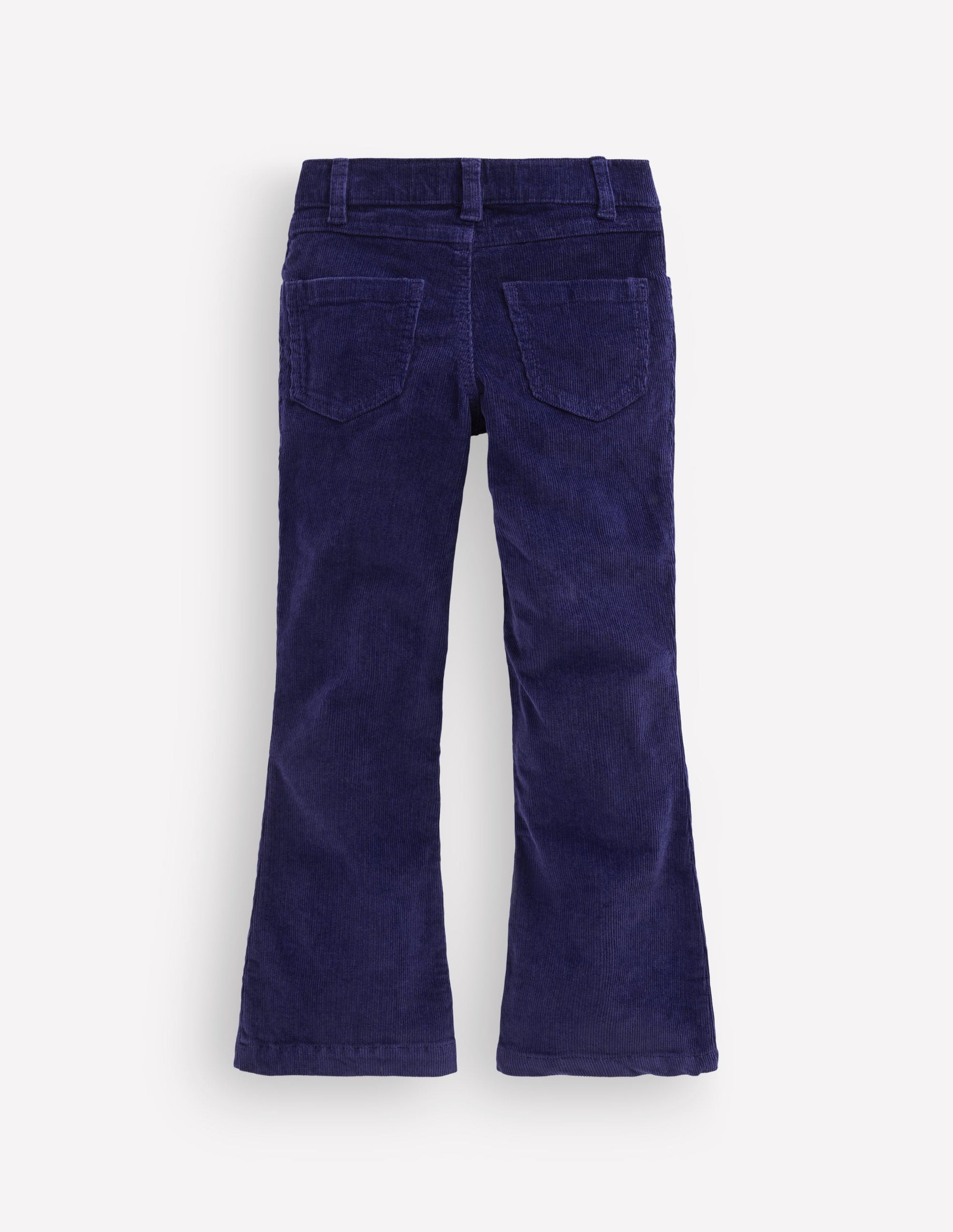Jeans mit leichtem Schlag-Schuluniform-Marineblau Cord-2