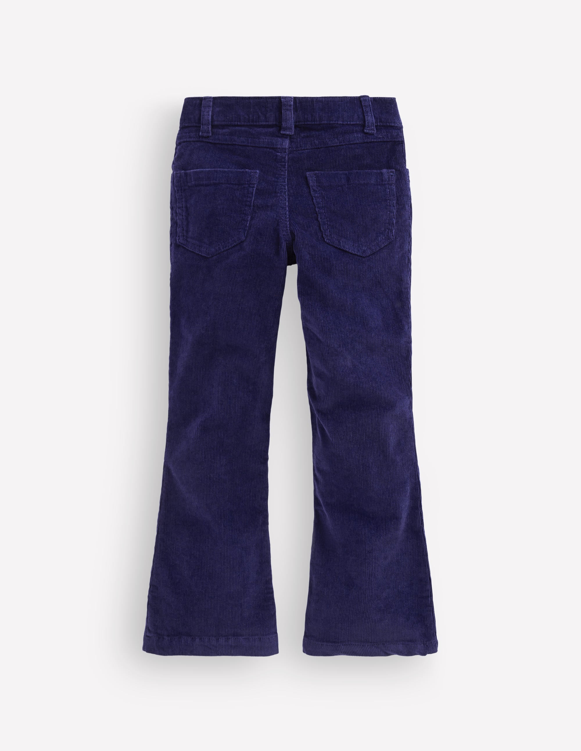 Jeans mit leichtem Schlag-Schuluniform-Marineblau Cord - Image 2
