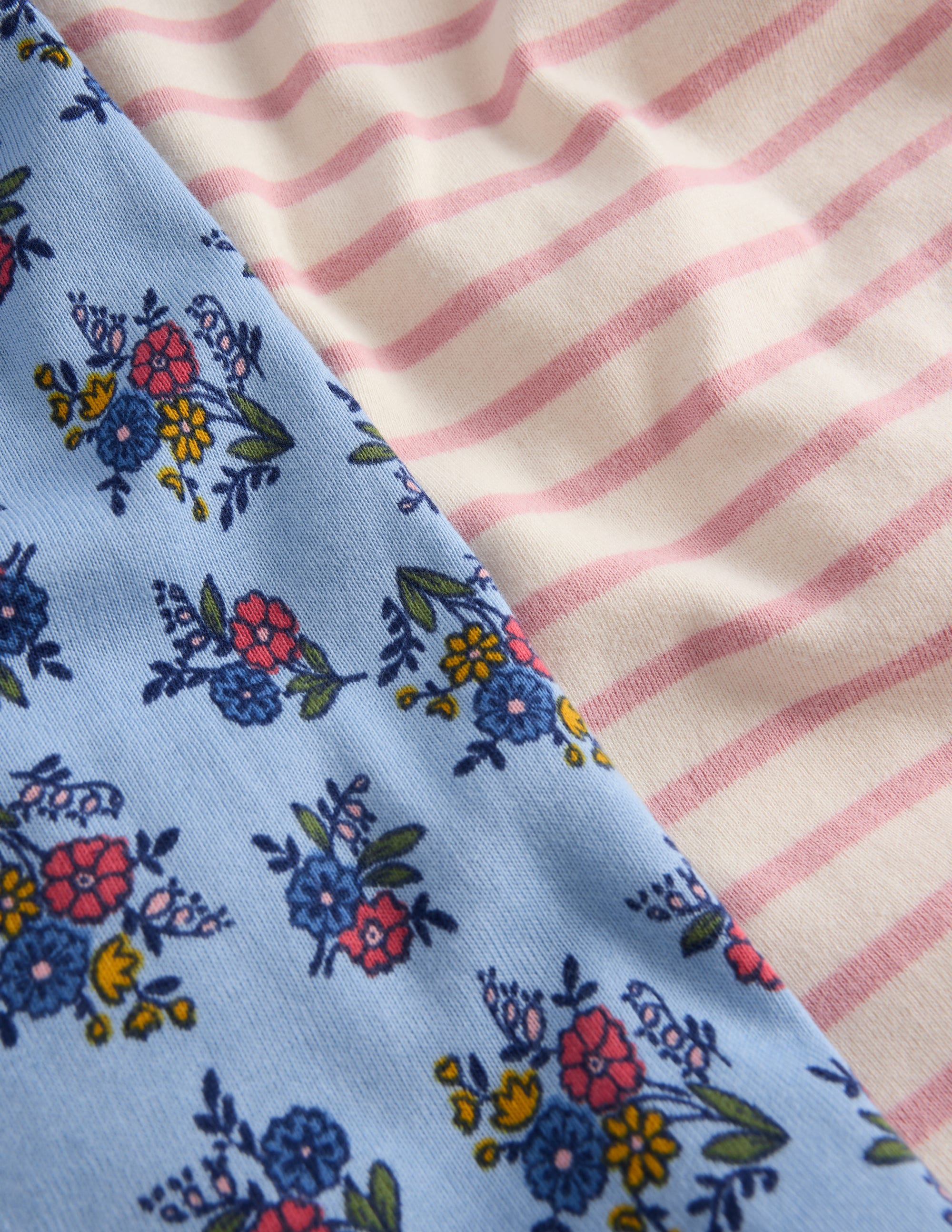 2 pyjamas douillets-À fleurs - Image 3