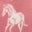 2 pyjamas douillets-Chevaux vieux rose