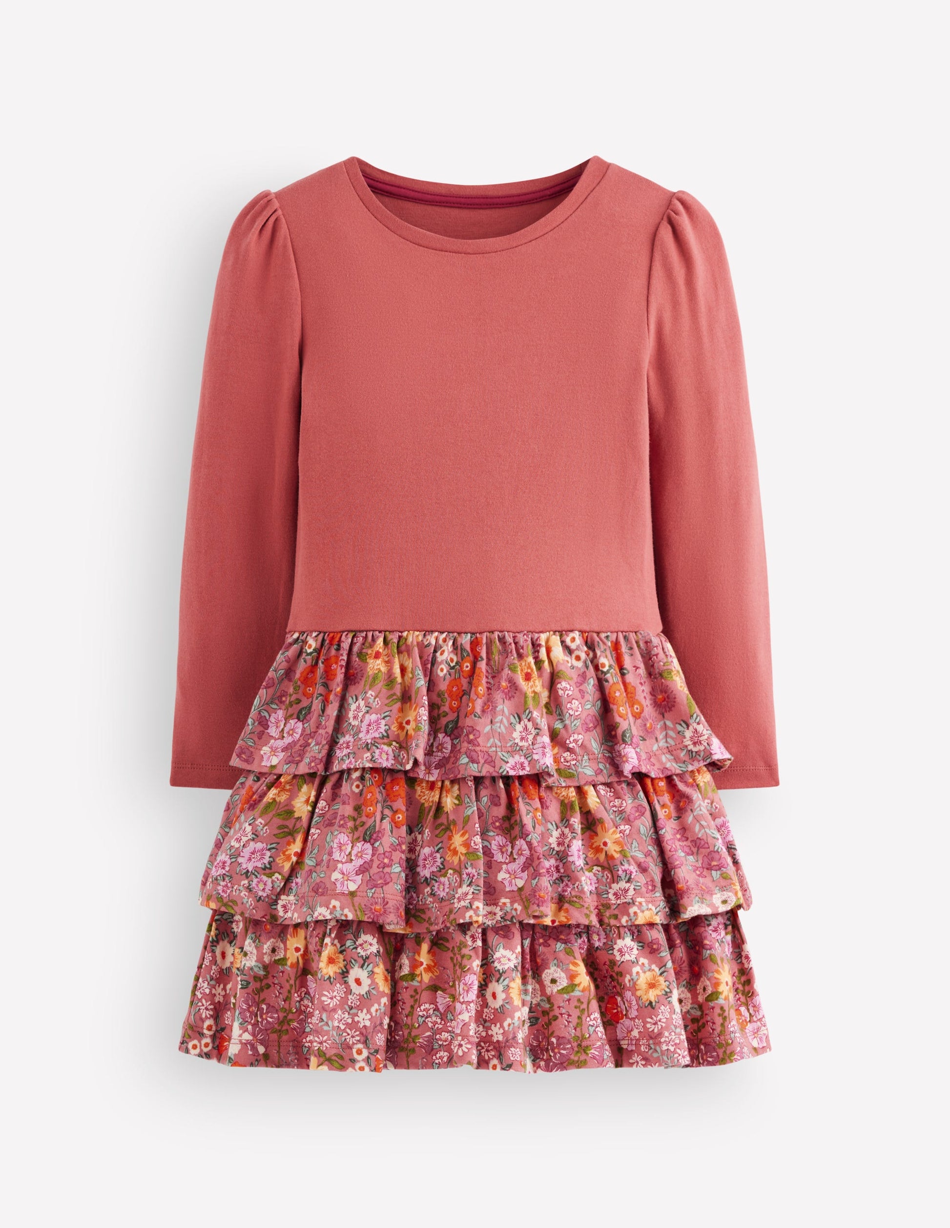Cora Ra-Ra Jerseykleid-Rosa Blütenrebe-1
