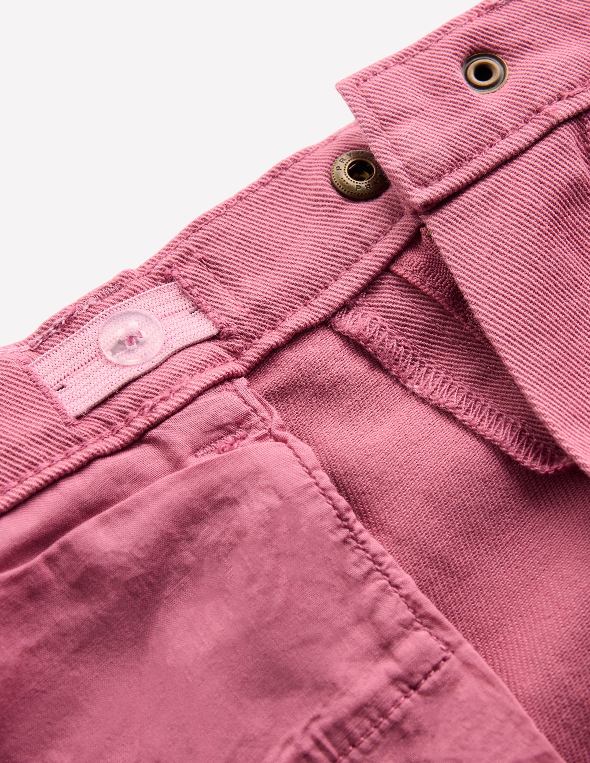 Jeansrock mit Rüschensaum-Rosa Heide - Image 4
