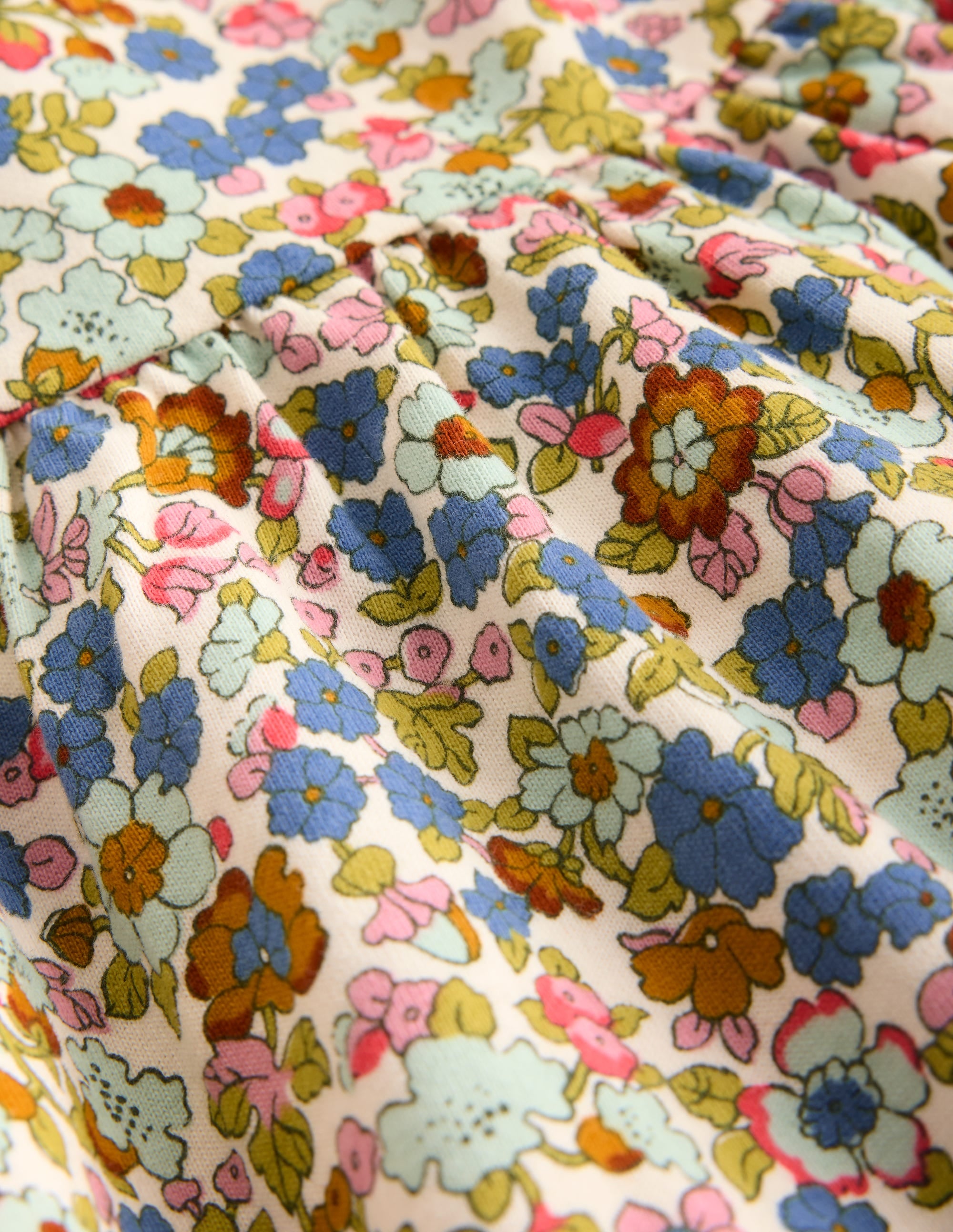 Madeline Kleid mit Blousonärmeln-Filigranes Blumenmuster - Image 3