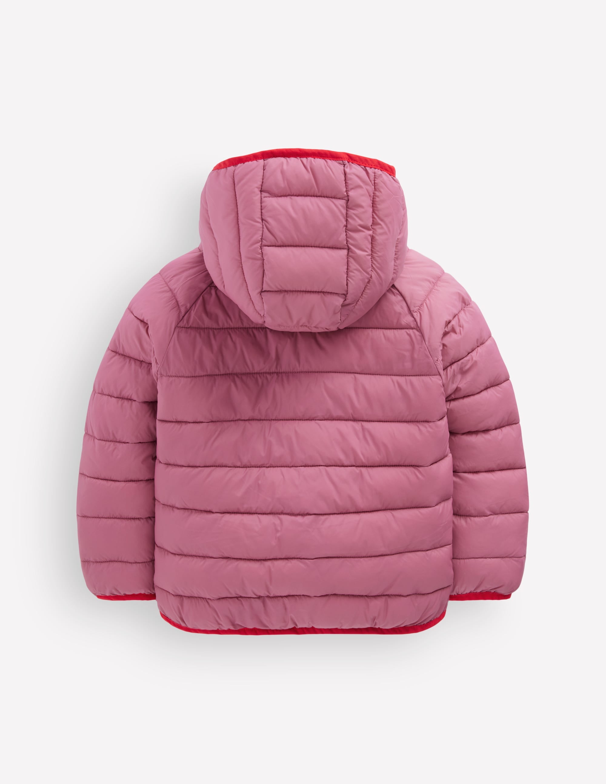 Bequem verstaubare, wattierte Jacke-Rosa Heide - Image 4