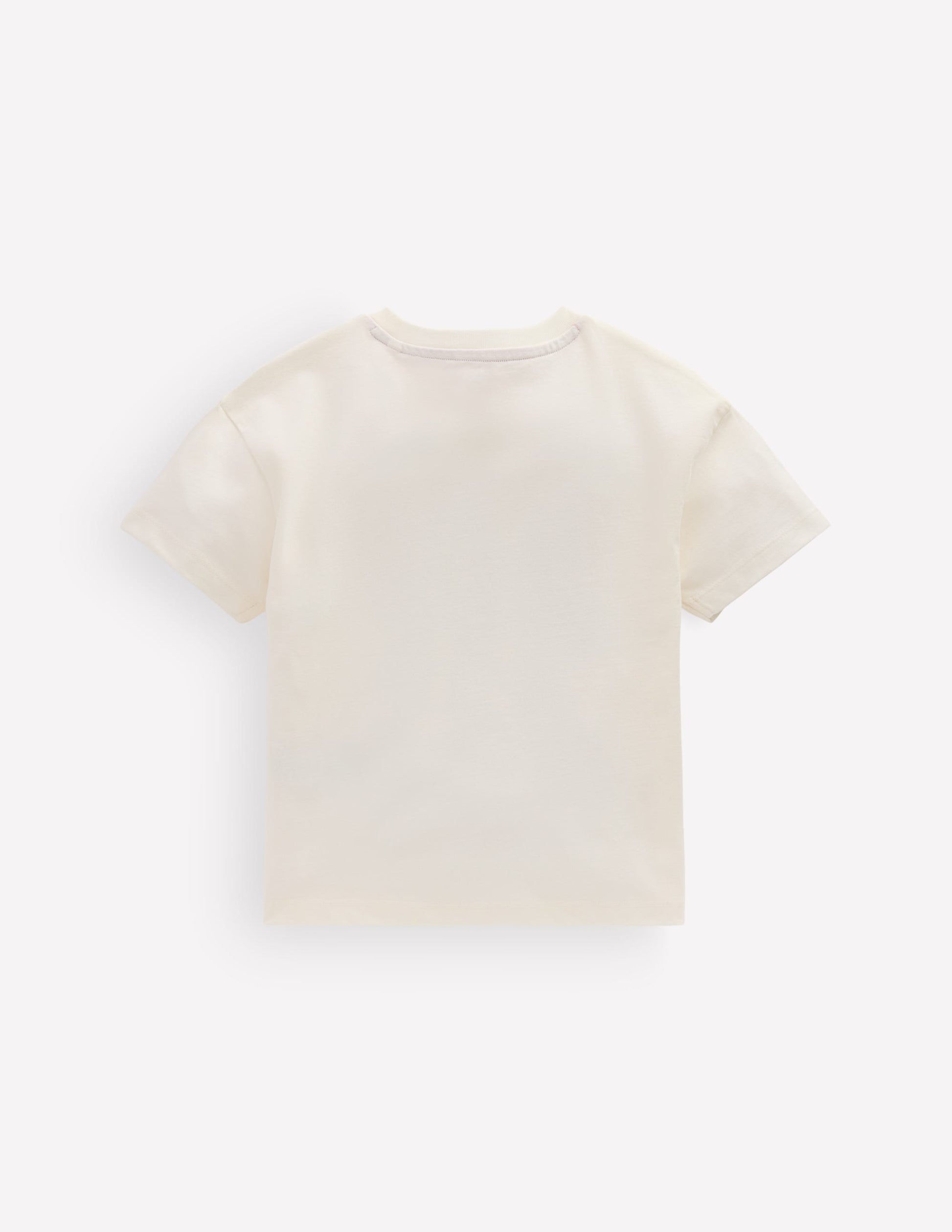 T-Shirt mit Druck-Sanftes Naturweiß Katzen-2