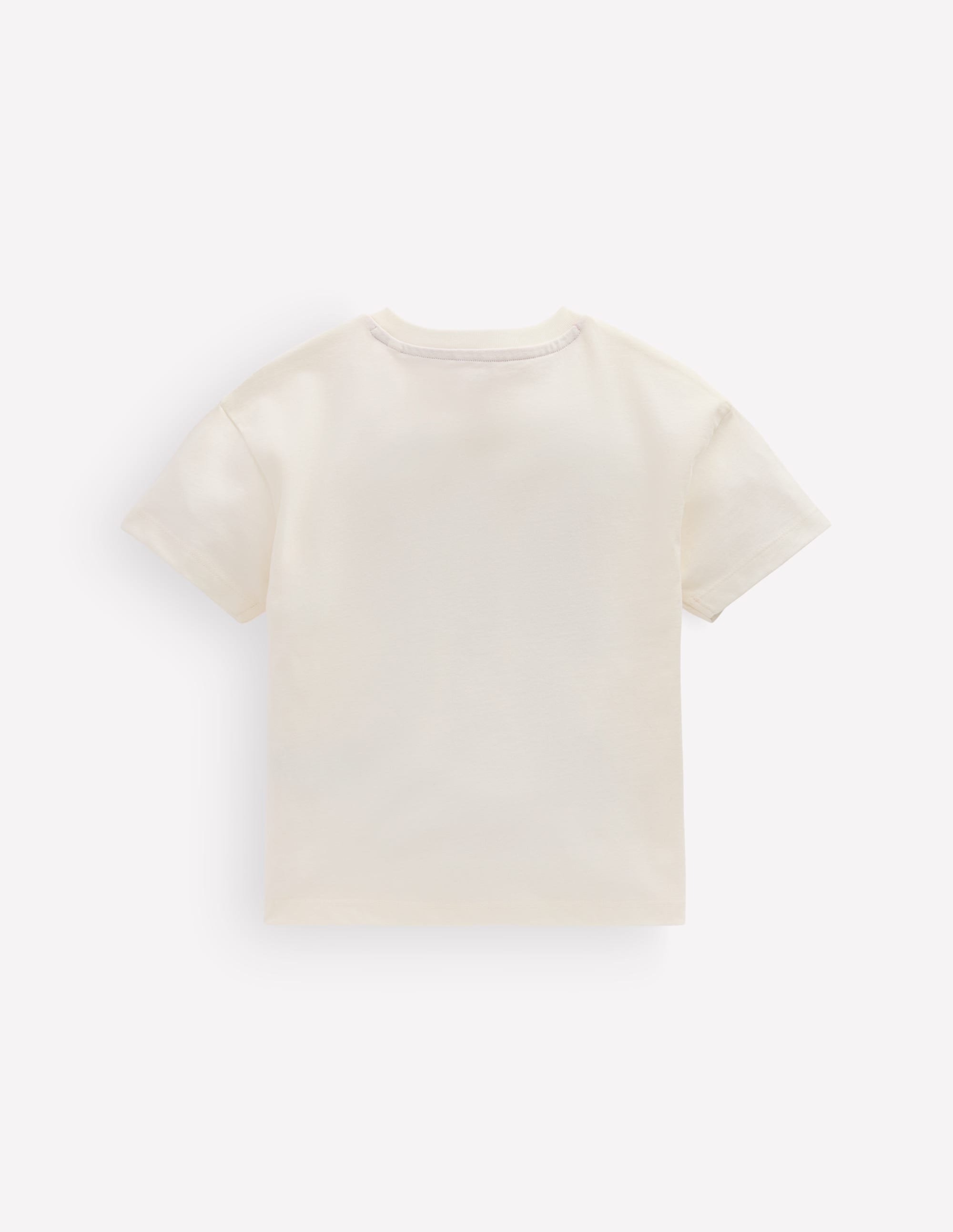 T-Shirt mit Druck-Sanftes Naturweiß Katzen - Image 2