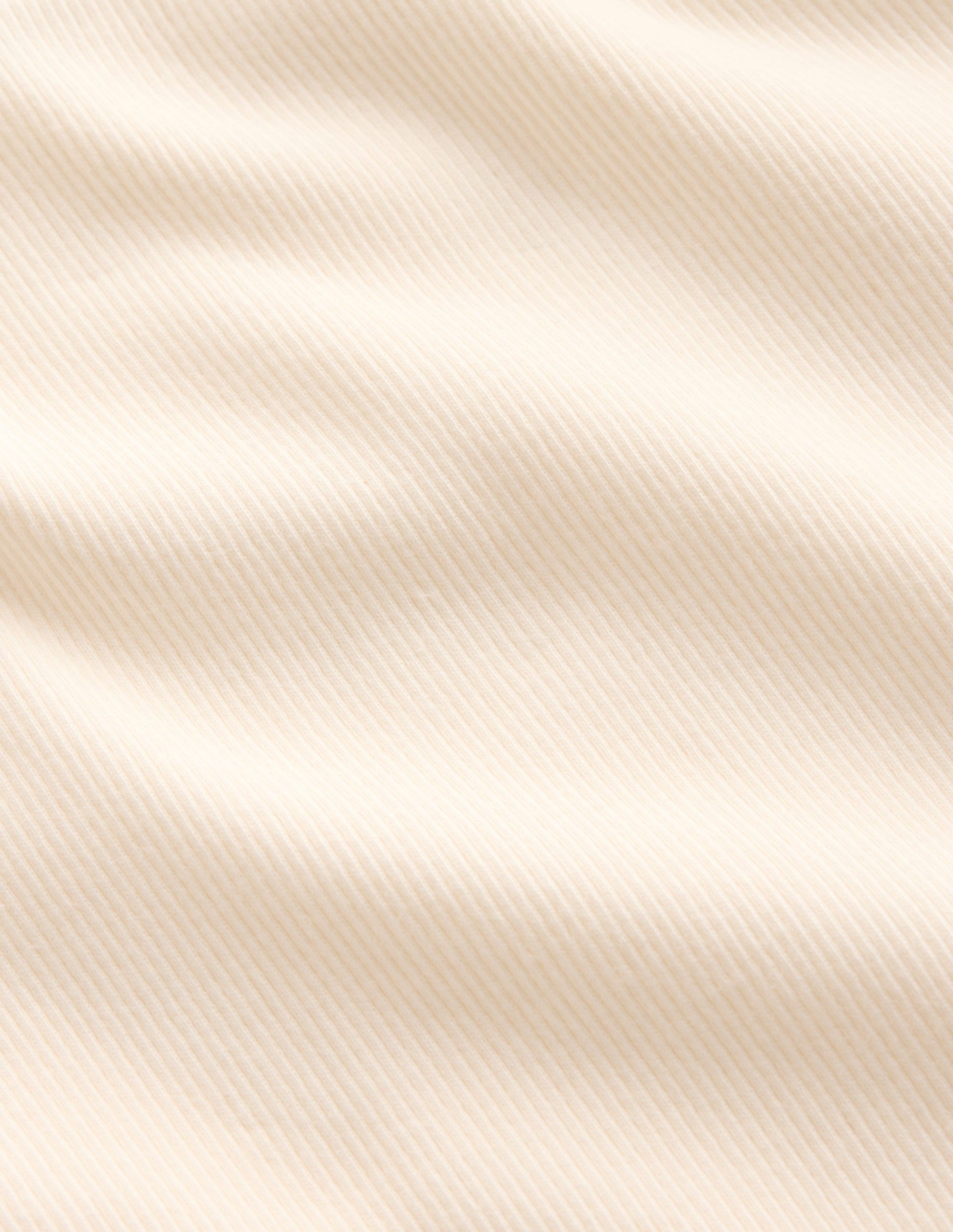 Geripptes Langarmshirt-Sanftes Naturweiß-3