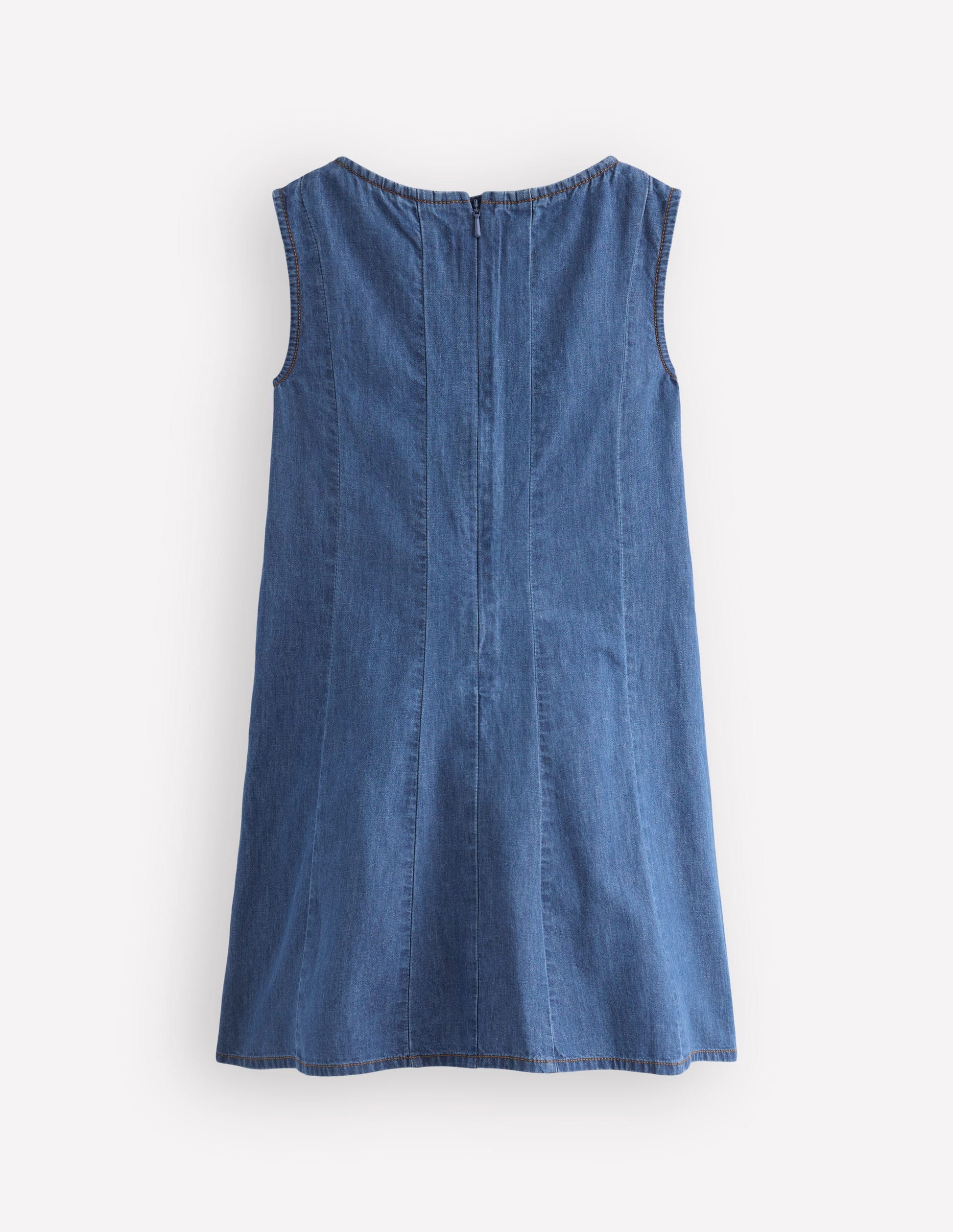 Willa Schürzenkleid-Mittlere Waschung-4