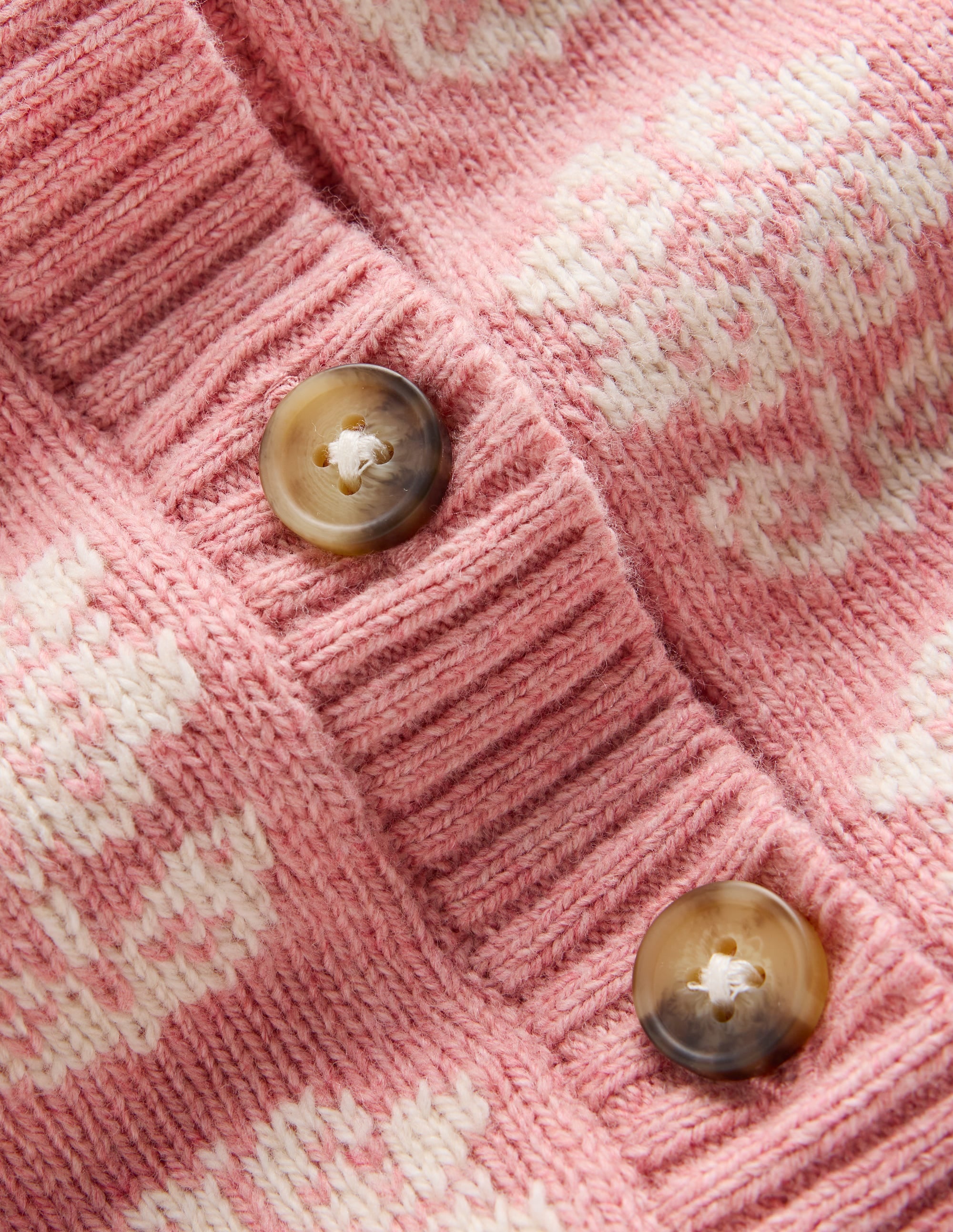 Lustige Strickjacke-Kirschblütenrosa Meliert - Image 4
