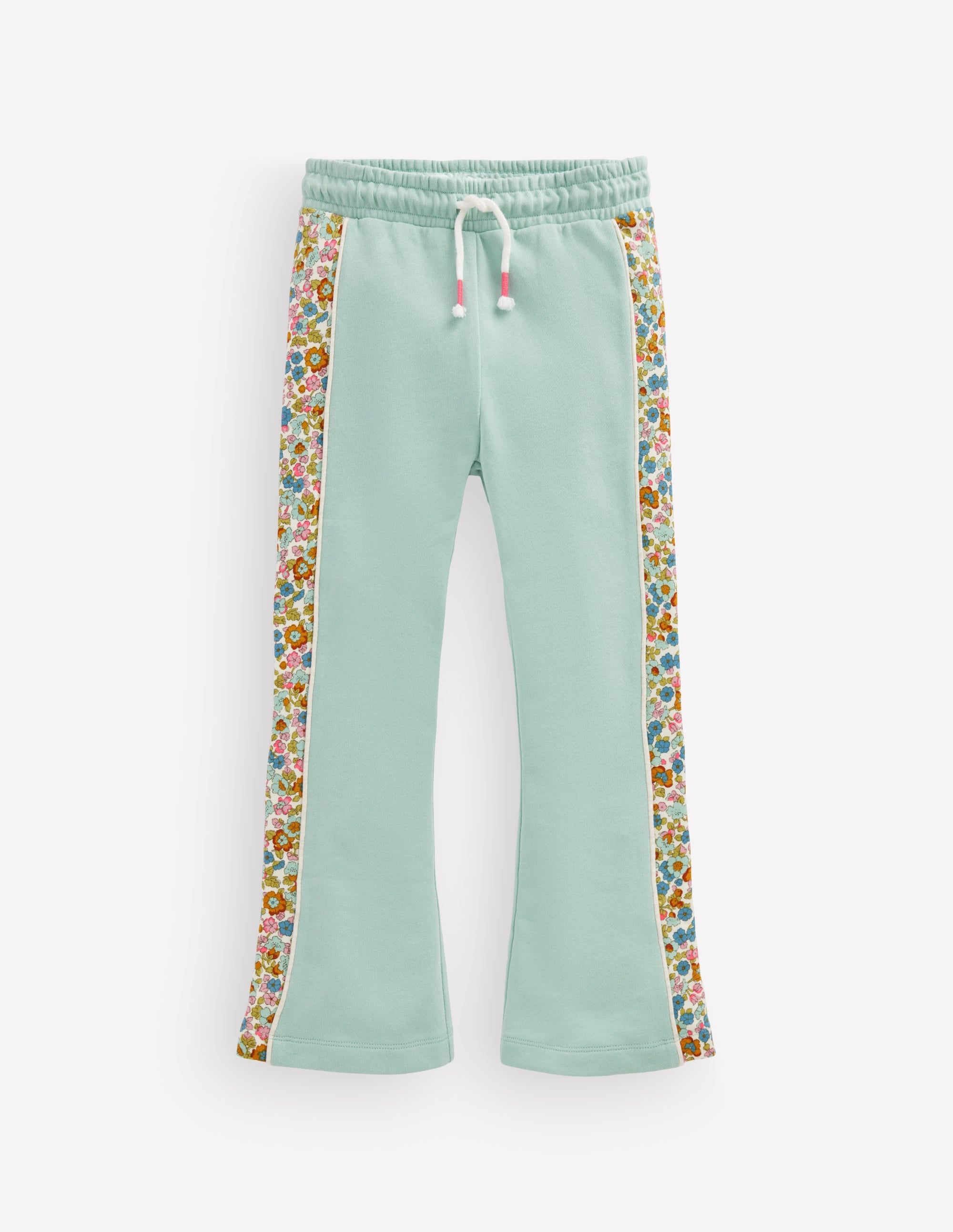Ausgestellte Jogginghose-Cornish Blau Blumenmuster - Image 1