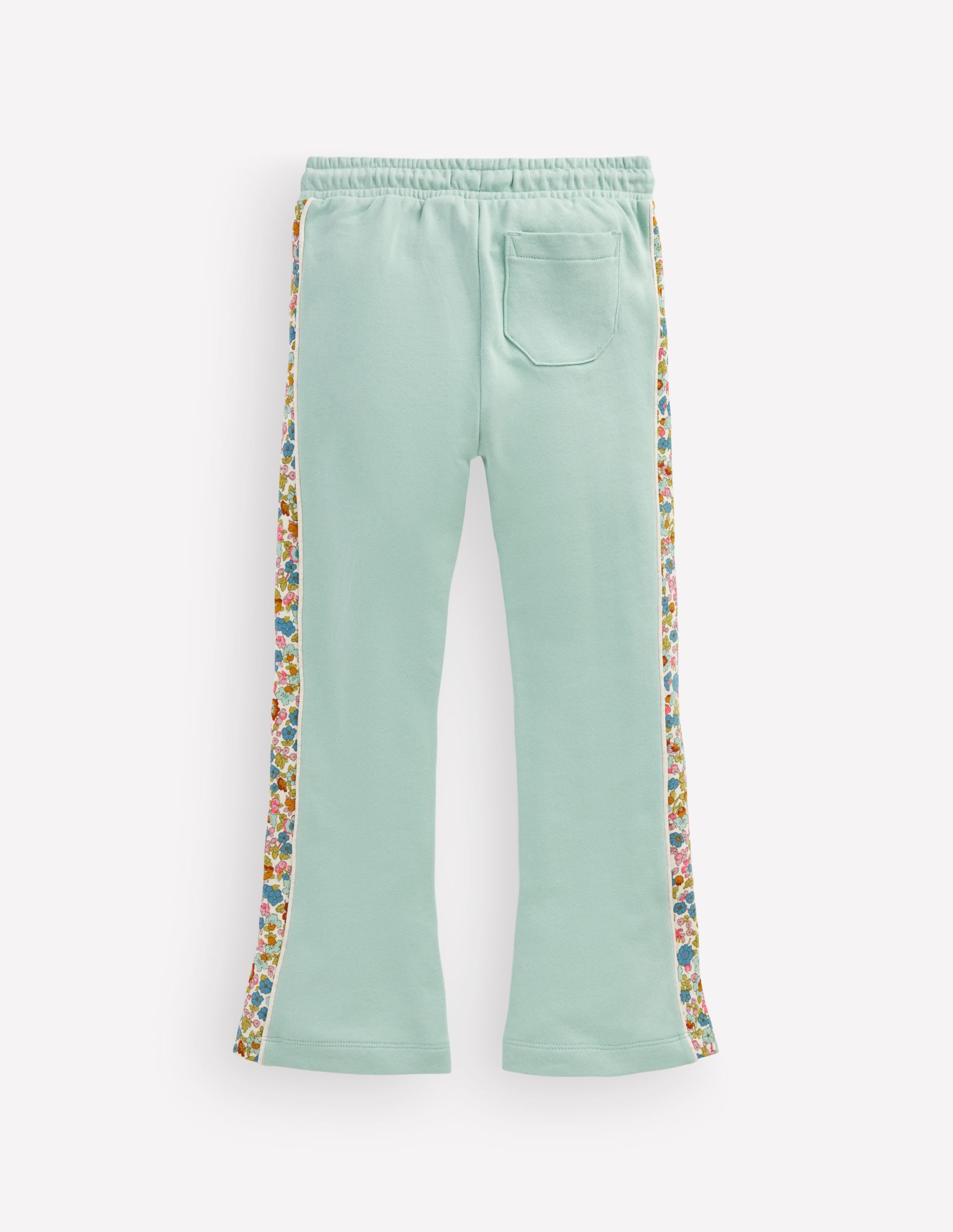 Ausgestellte Jogginghose-Cornish Blau Blumenmuster - Image 2