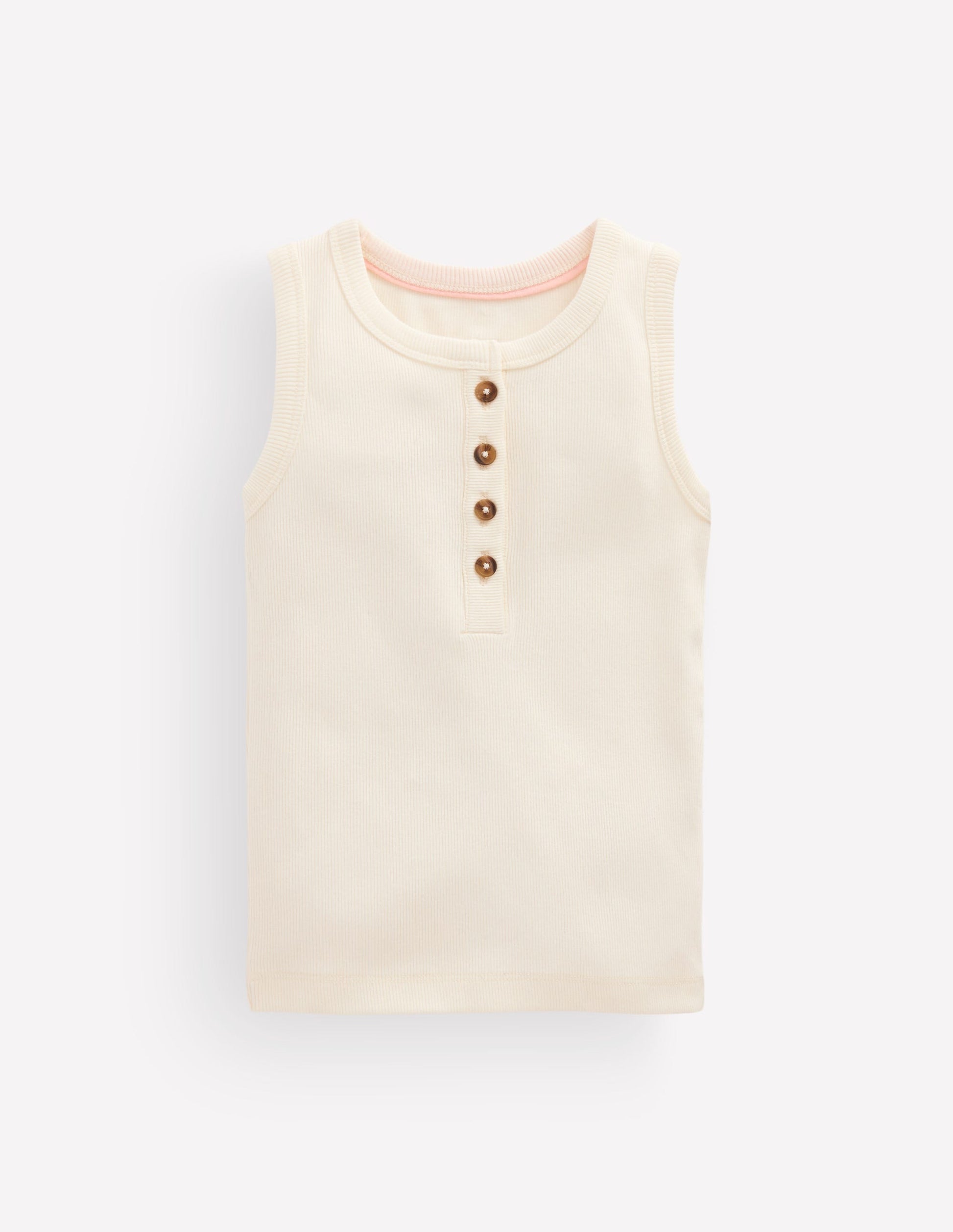 Geripptes Henley-Top-Sanftes Naturweiß-1