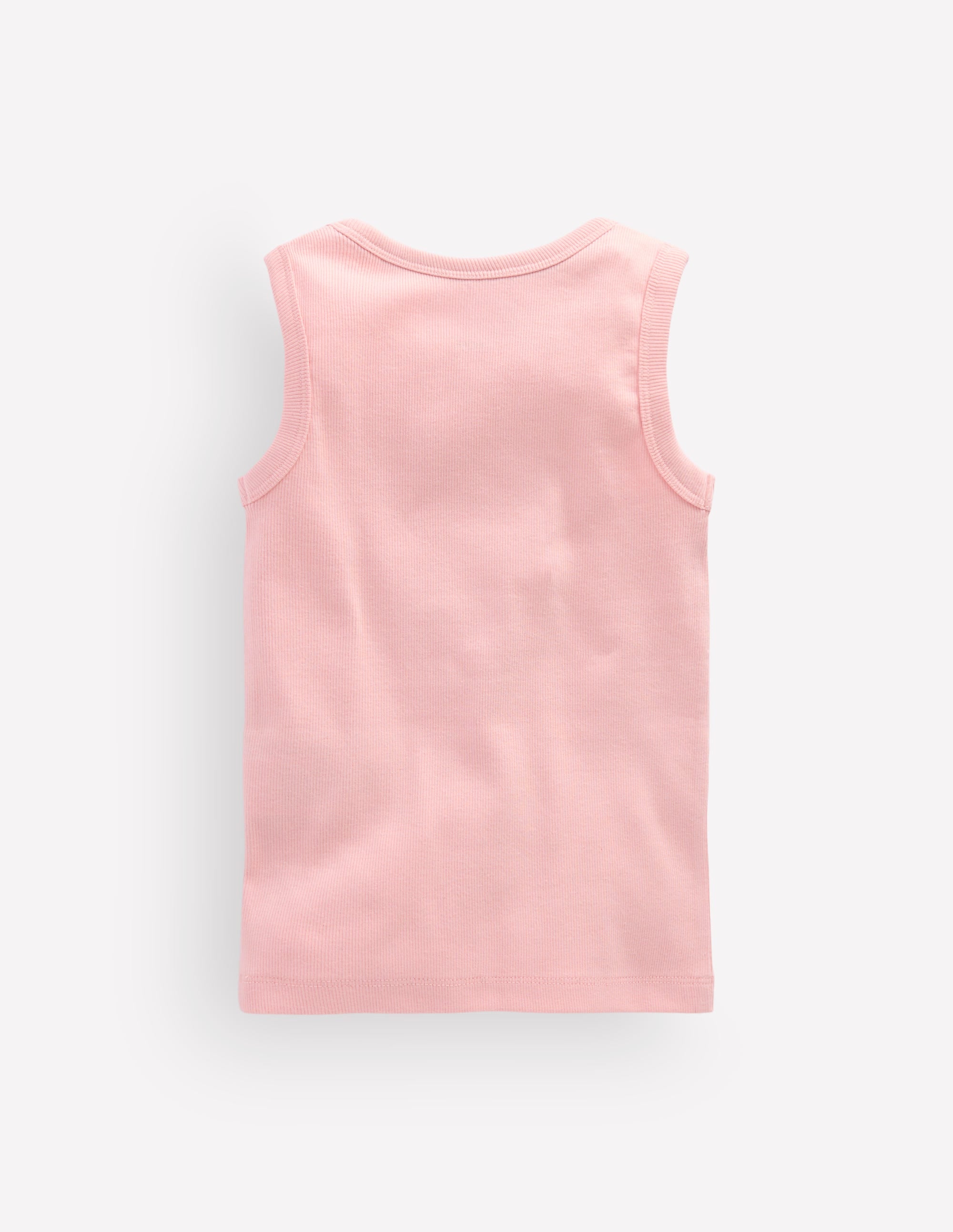 Geripptes Henley-Top-Kreiderosa - Image 2