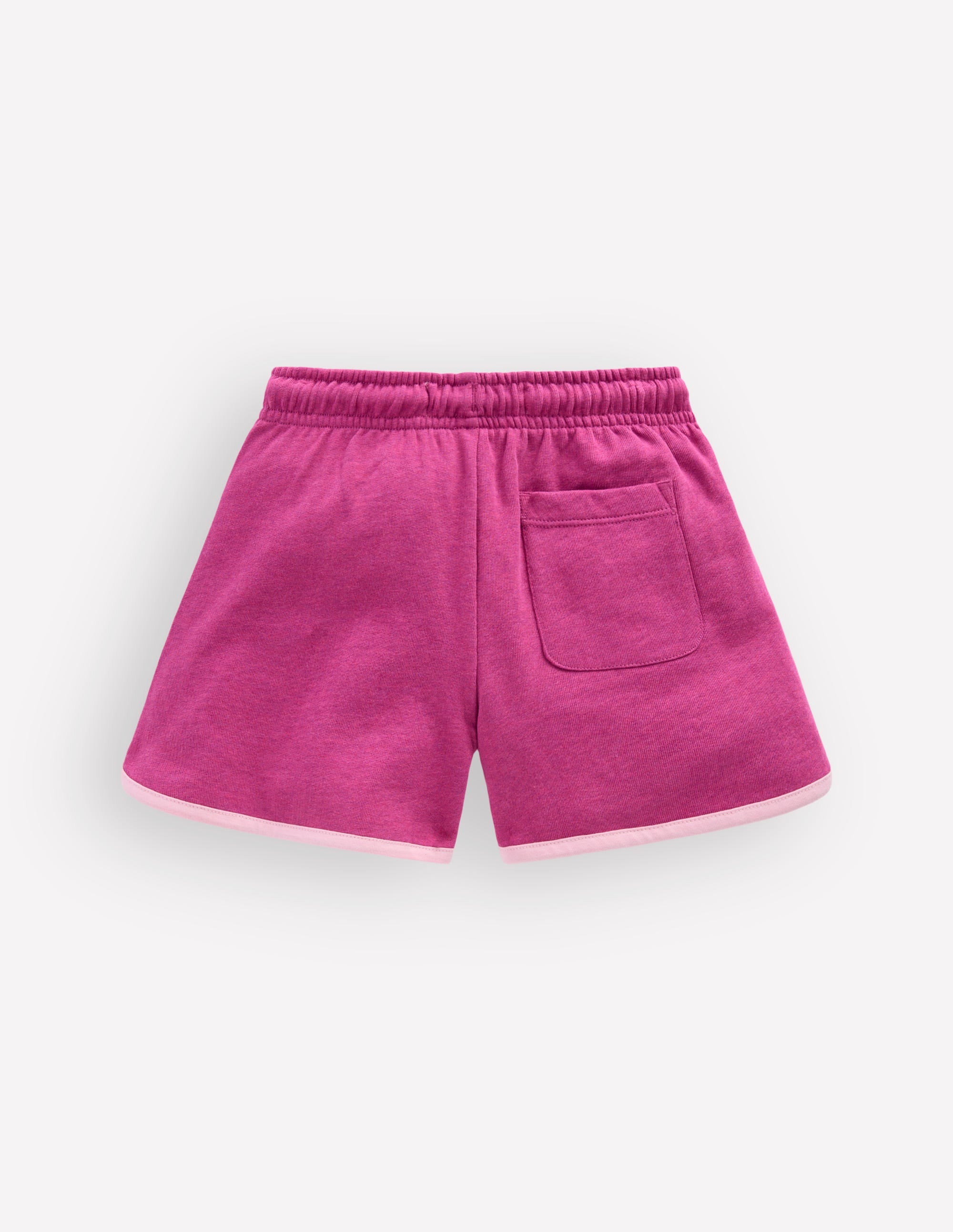 Short style boxe en jersey-Rose chiné - Image 2