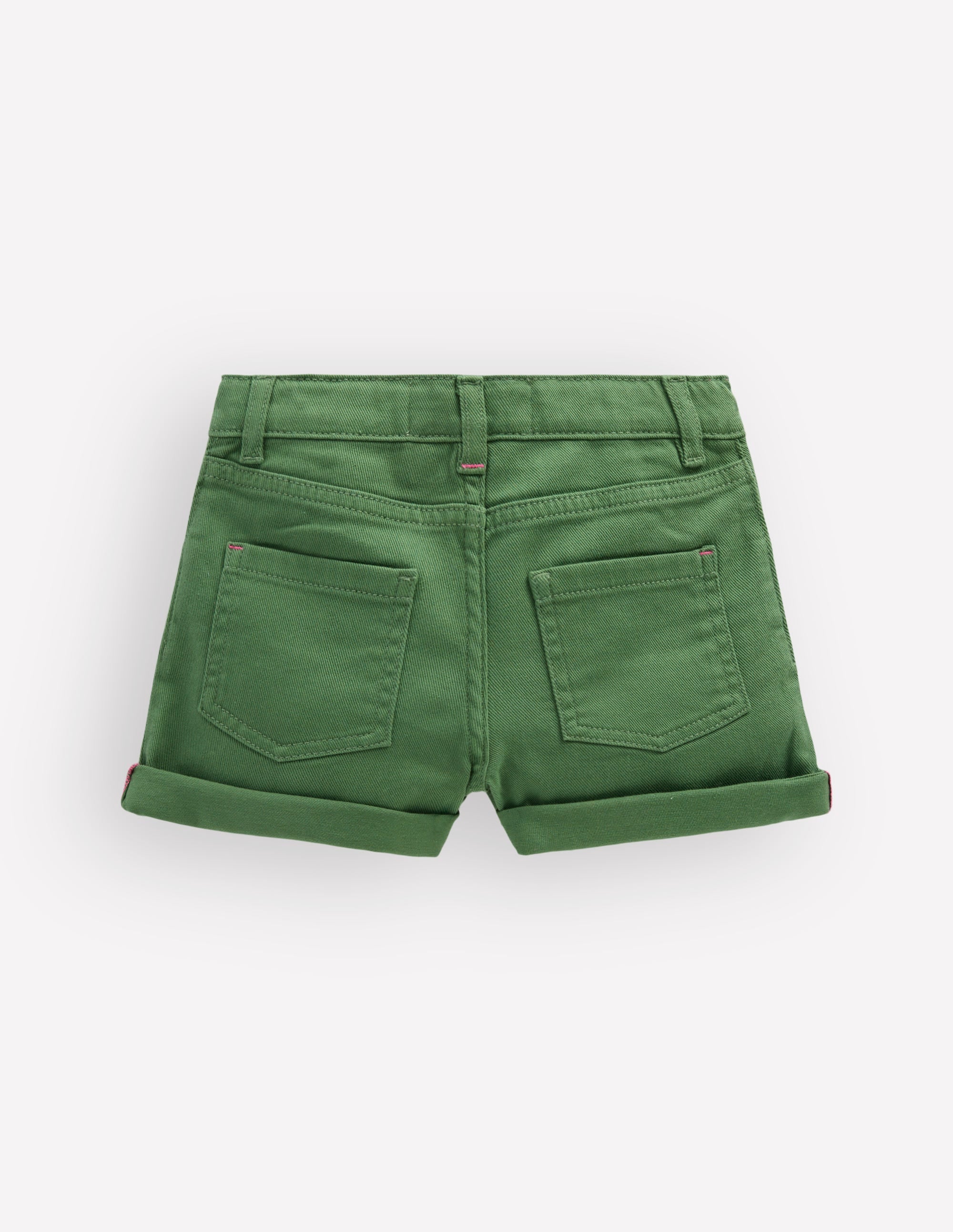 Jeansshorts-Dunkles Teichgrün - Image 2