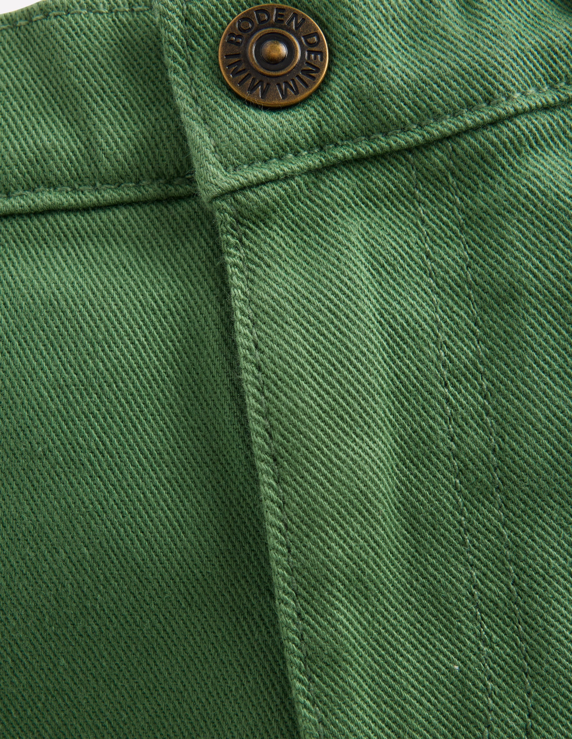 Jeansshorts-Dunkles Teichgrün - Image 3