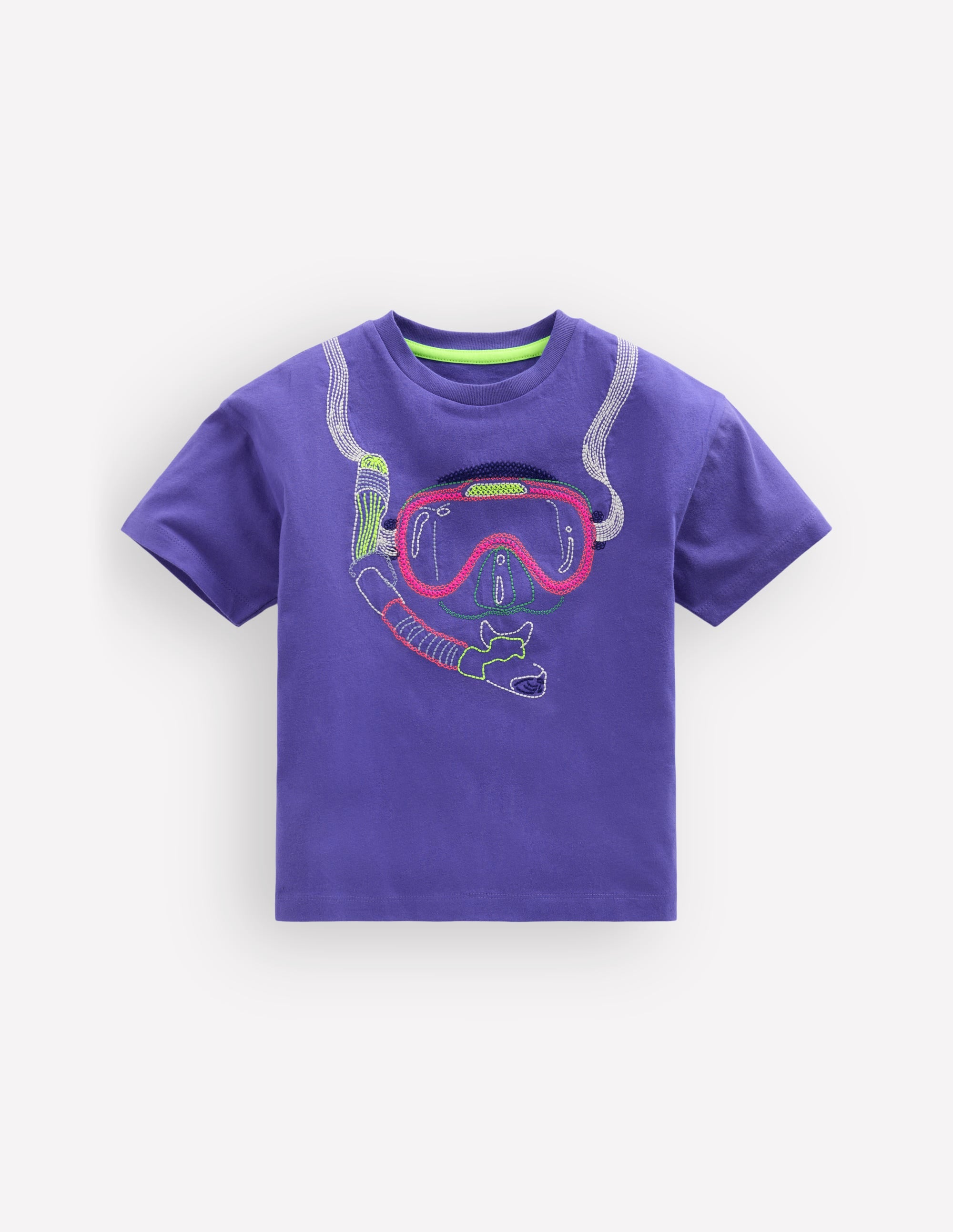 Easy Applique T-shirt-Wisteria Blue Snorkel - Image 1
