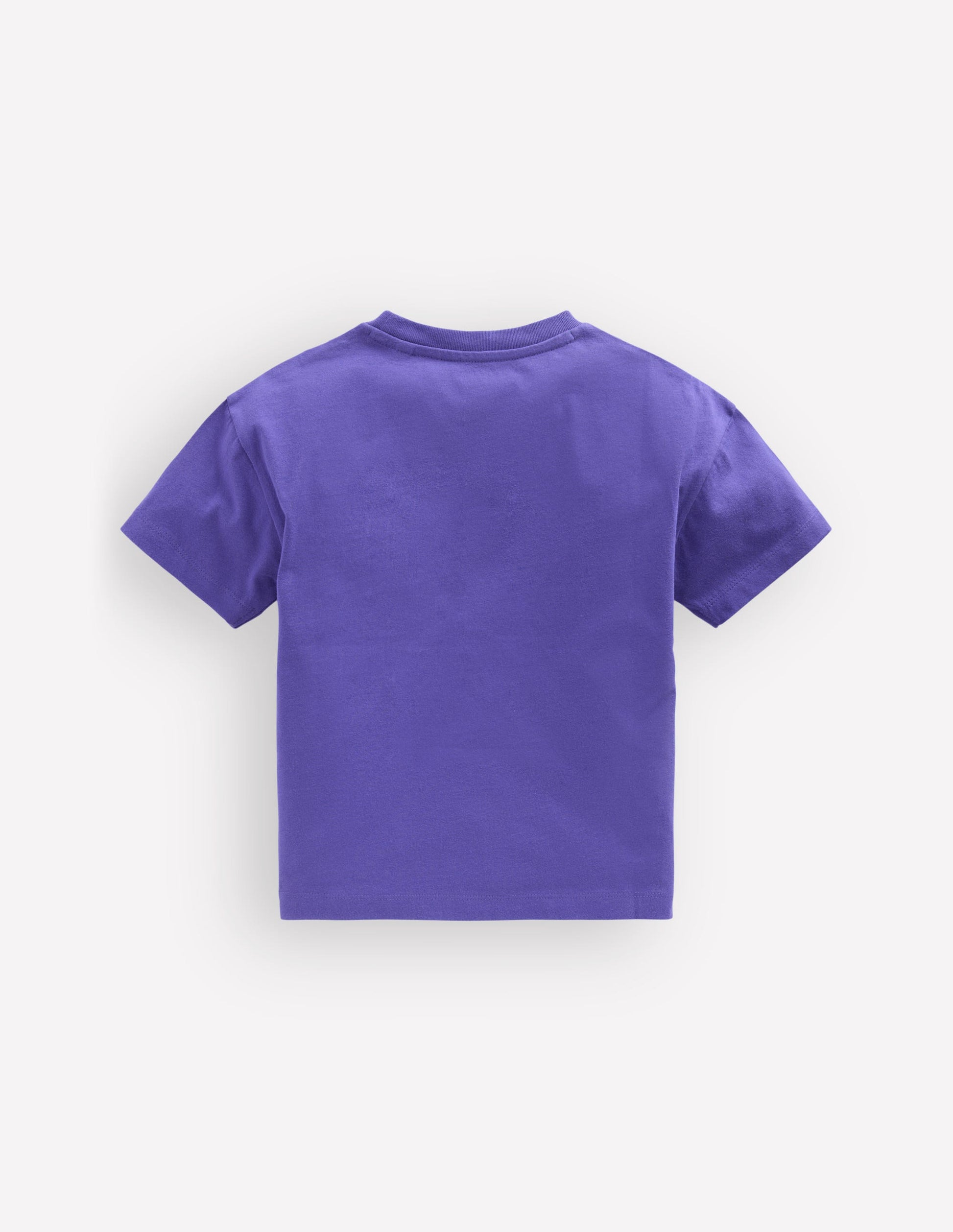 Lockeres T-Shirt mit Applikation-Blauregen Schnorchel-2