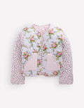 Wendbare Steppjacke-Kuddelmuddel-Blumenmuster