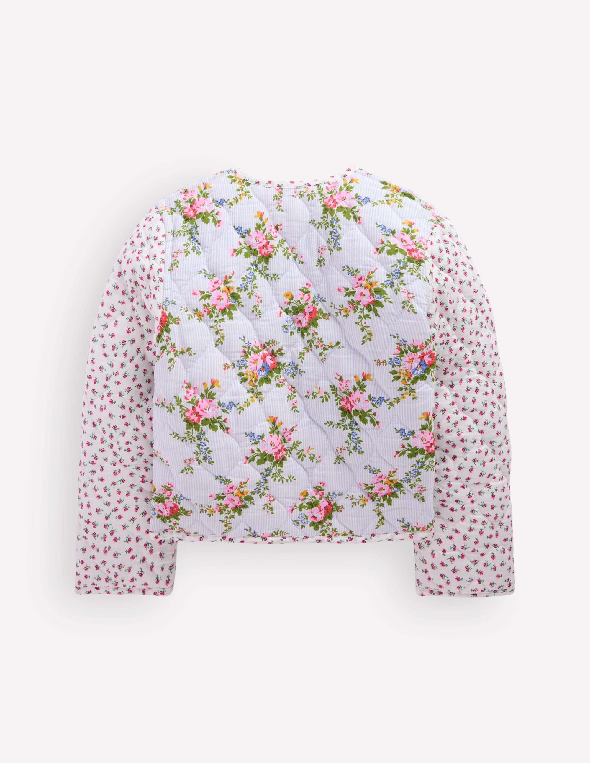 Wendbare Steppjacke-Kuddelmuddel-Blumenmuster - Image 2