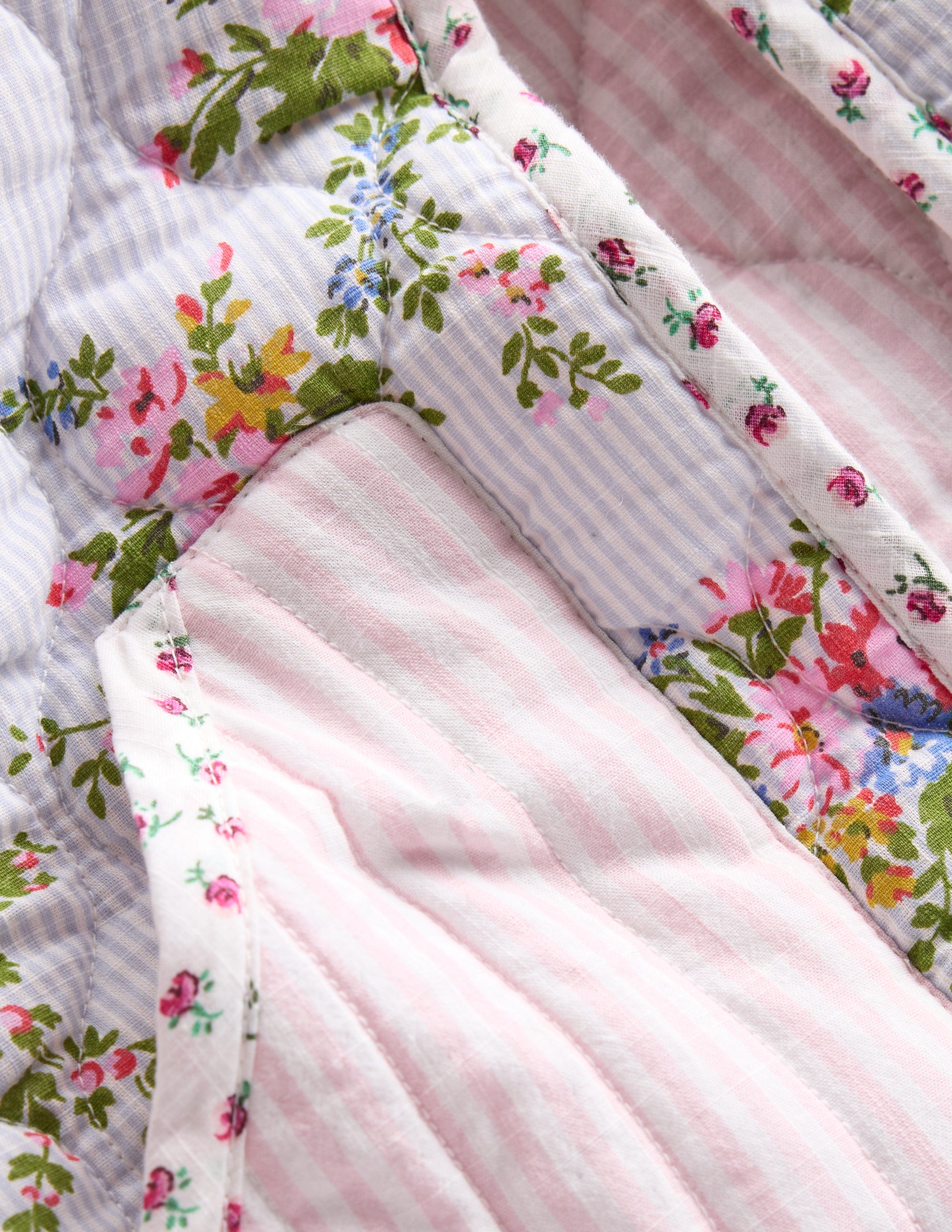 Wendbare Steppjacke-Kuddelmuddel-Blumenmuster - Image 3