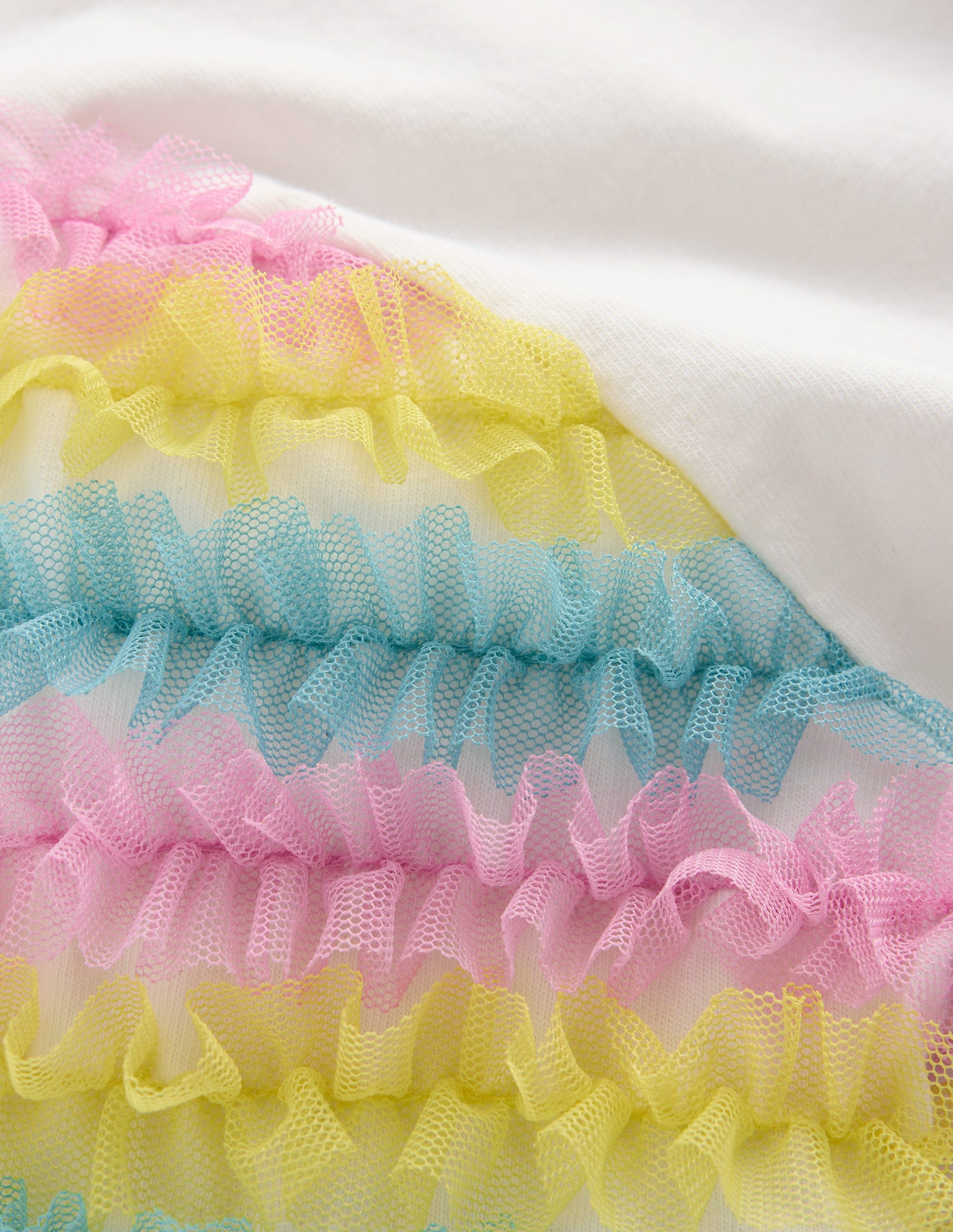 Oberteil aus Tüll-Mix-Weiß-5