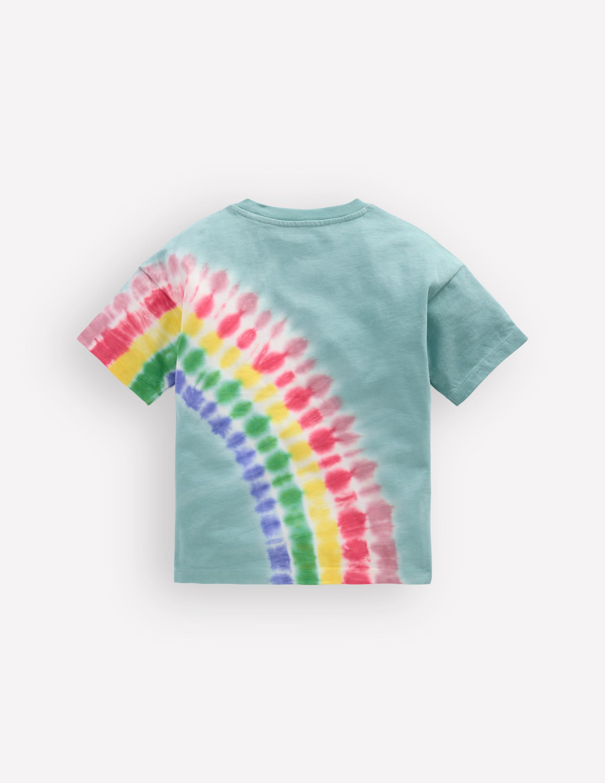 Oberteil mit Batikmuster und Logo-Morgenblau Regenbogen - Image 2